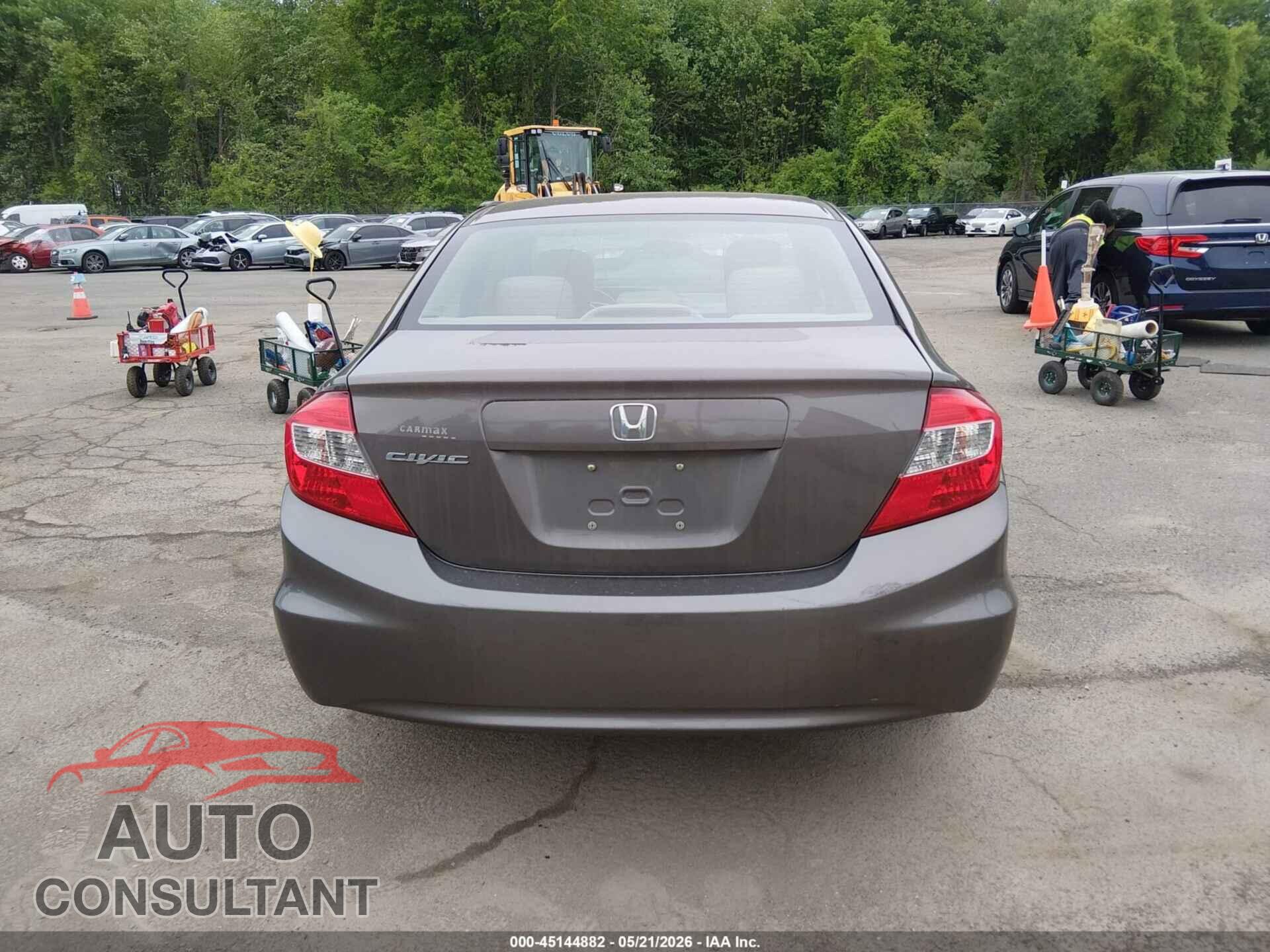 HONDA CIVIC 2012 - 19XFB2F92CE317330