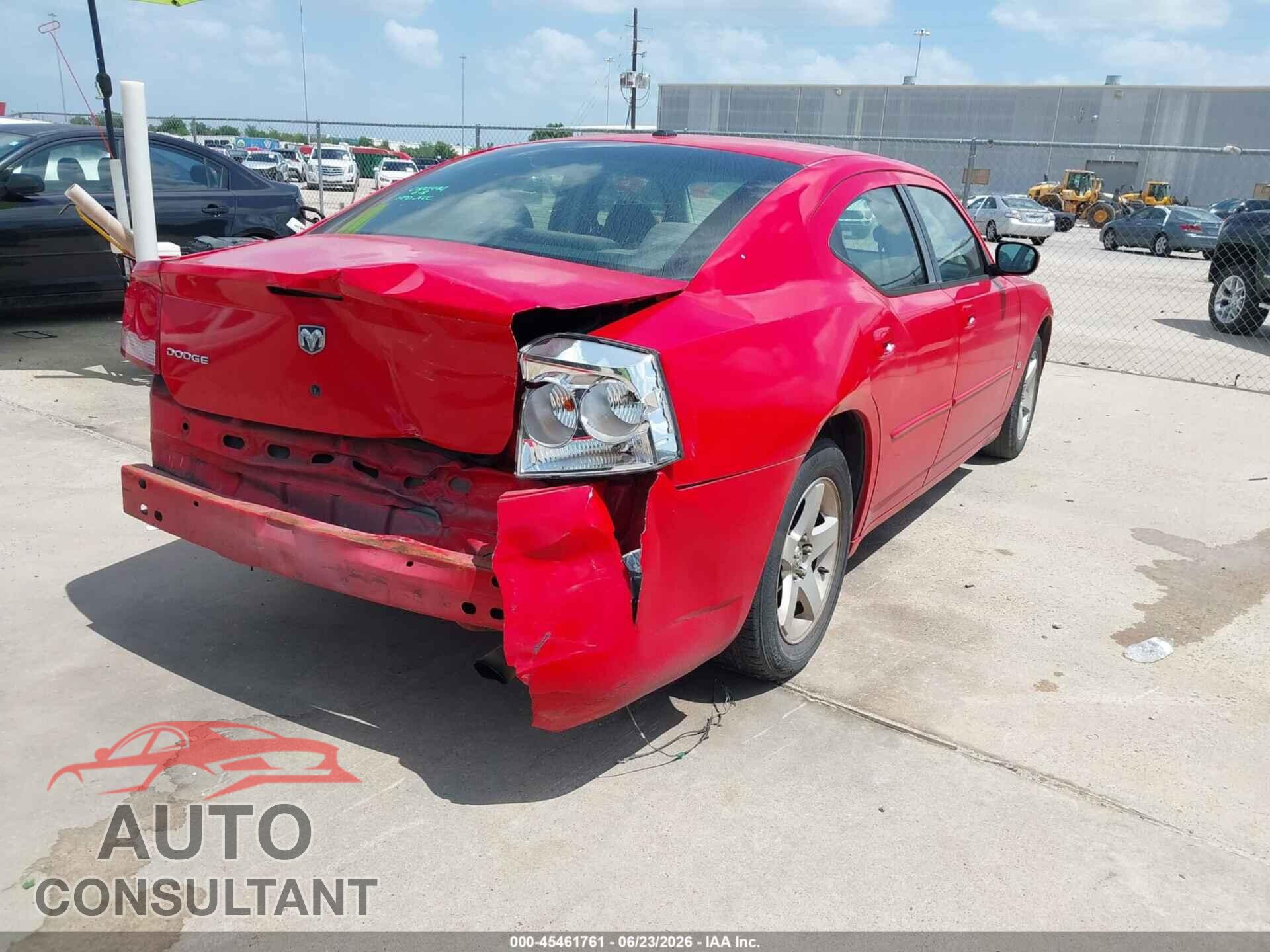 DODGE CHARGER 2010 - 2B3CA3CVXAH210140