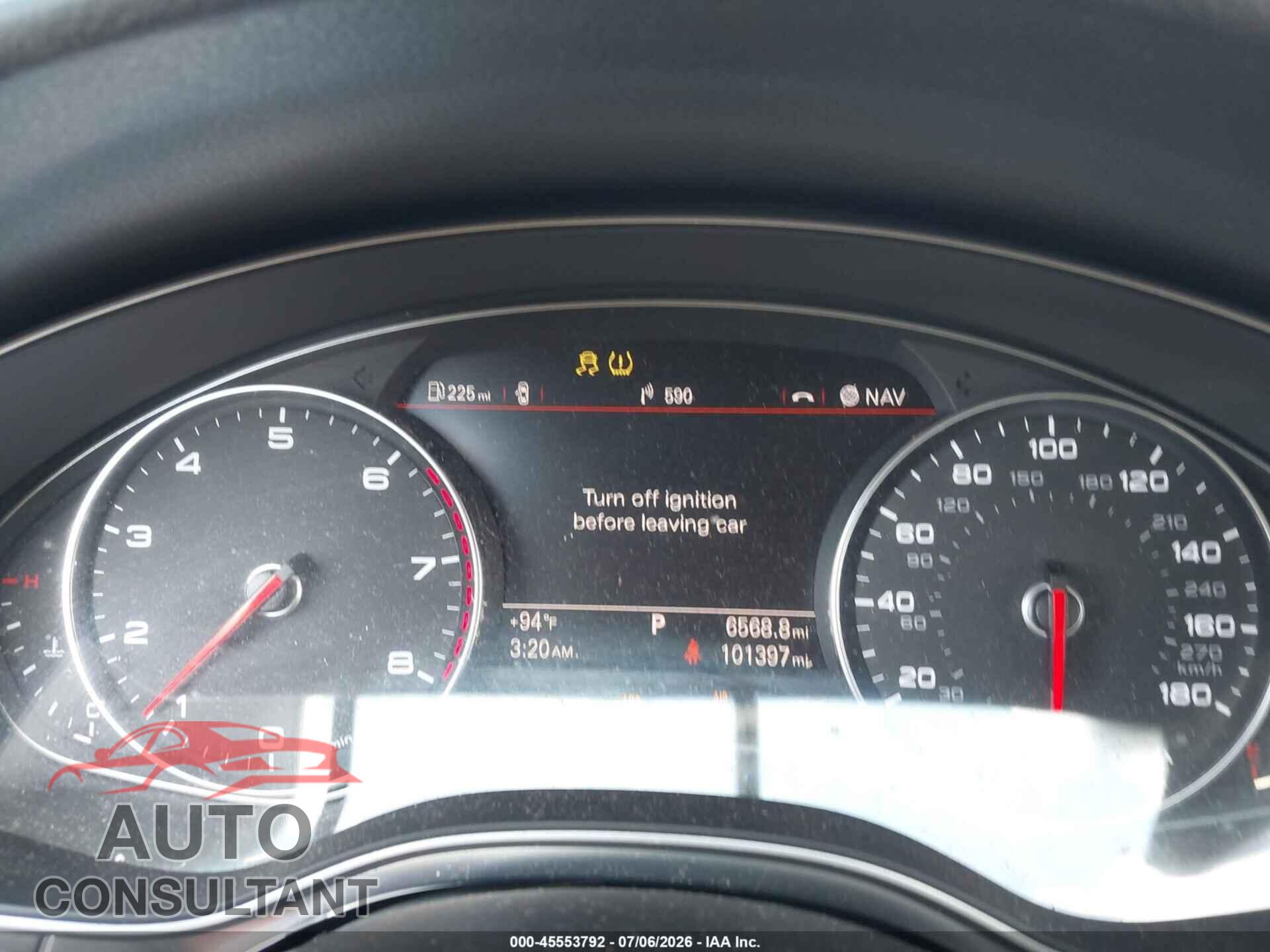 AUDI A6 2013 - WAUGFAFC2DN010653