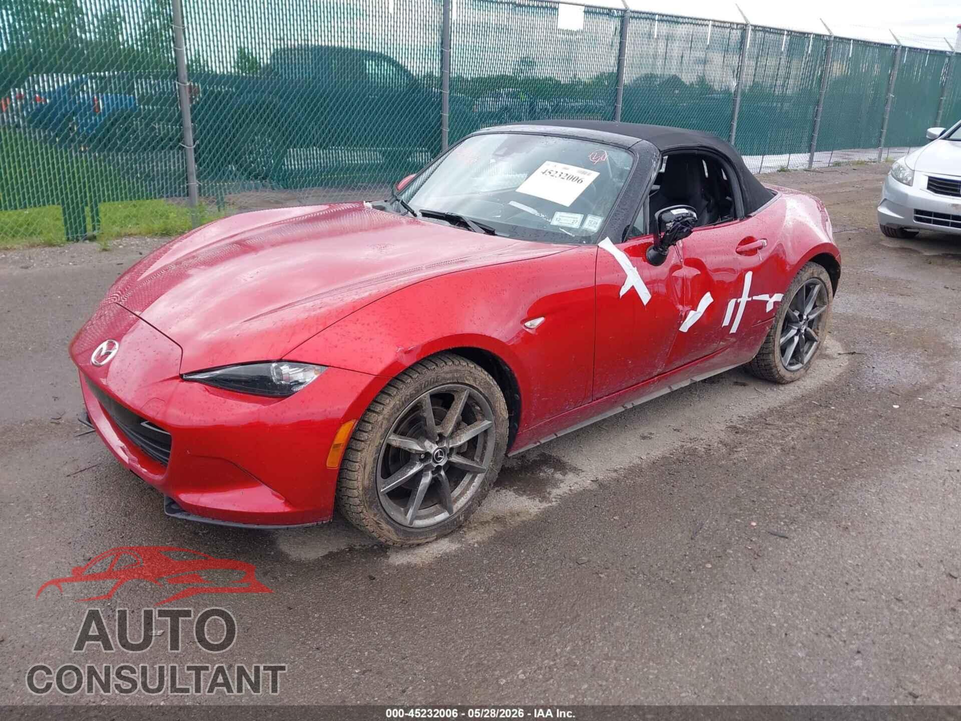 MAZDA MX-5 MIATA 2017 - JM1NDAD78H0120437