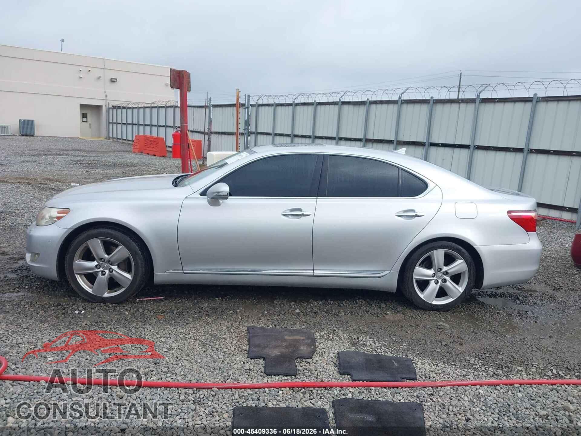 LEXUS LS 460 2010 - JTHBL5EF7A5092558