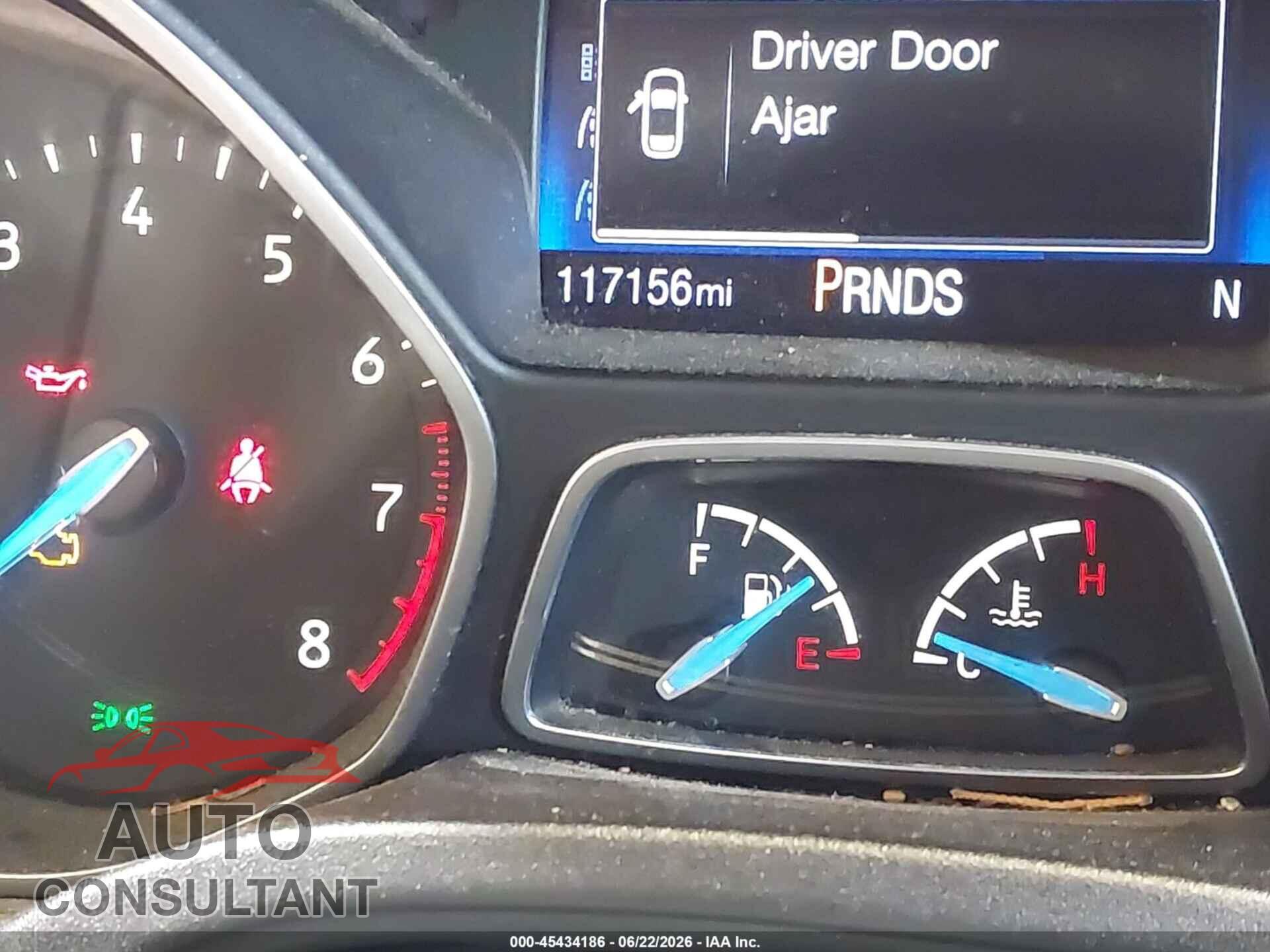 FORD FOCUS 2016 - 1FADP3K29GL355468