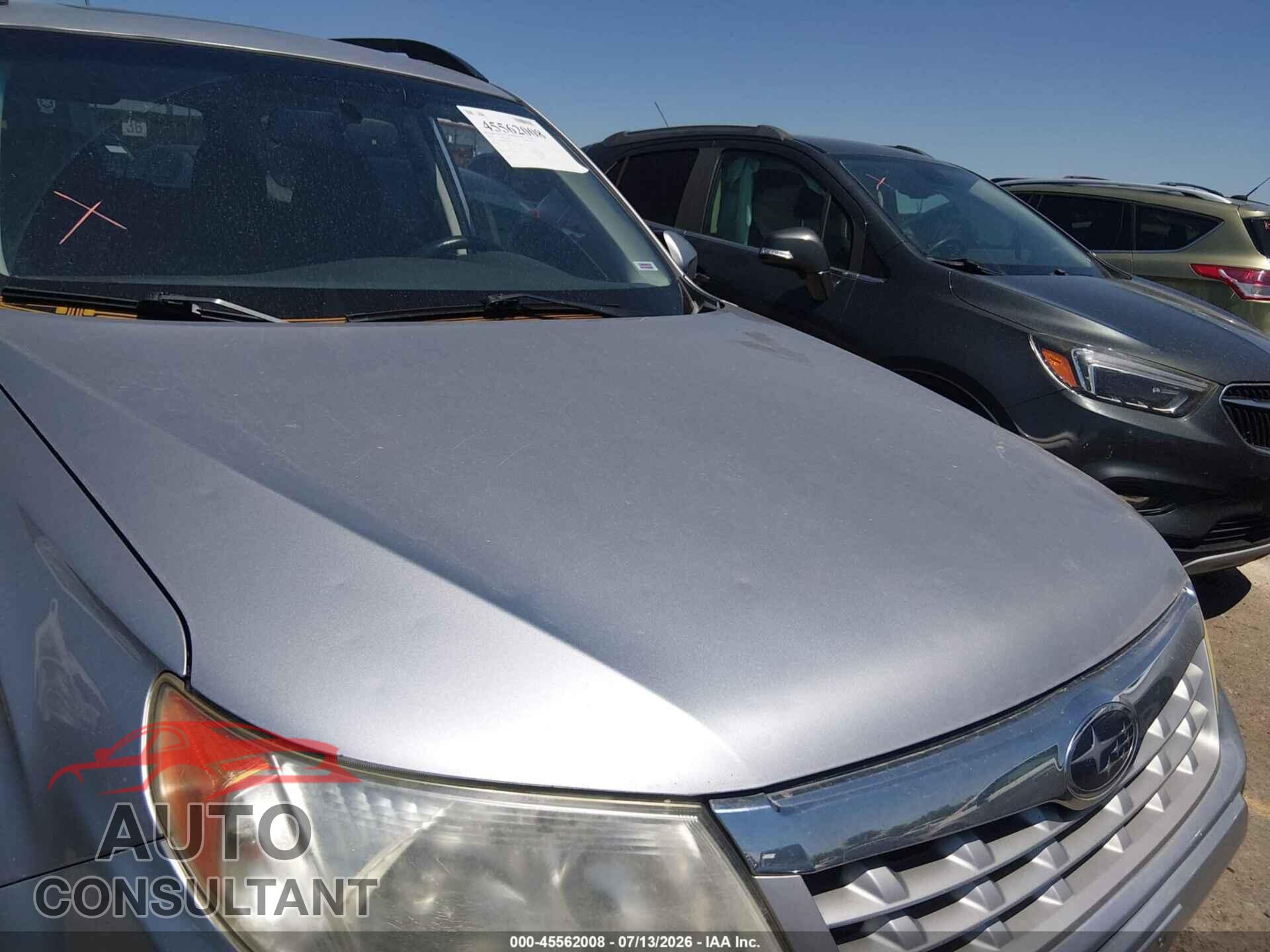 SUBARU FORESTER 2012 - JF2SHBDC3CH442473
