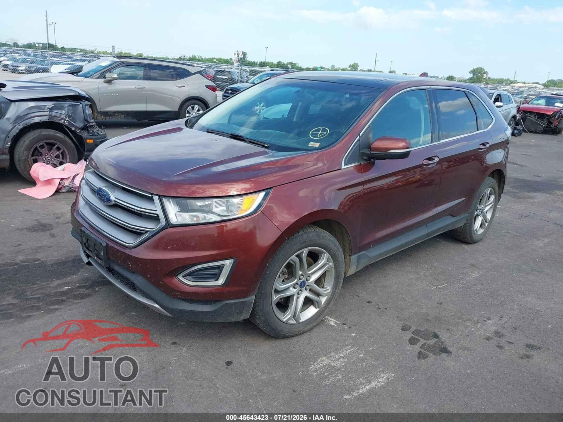 FORD EDGE 2015 - 2FMTK4K97FBB08256