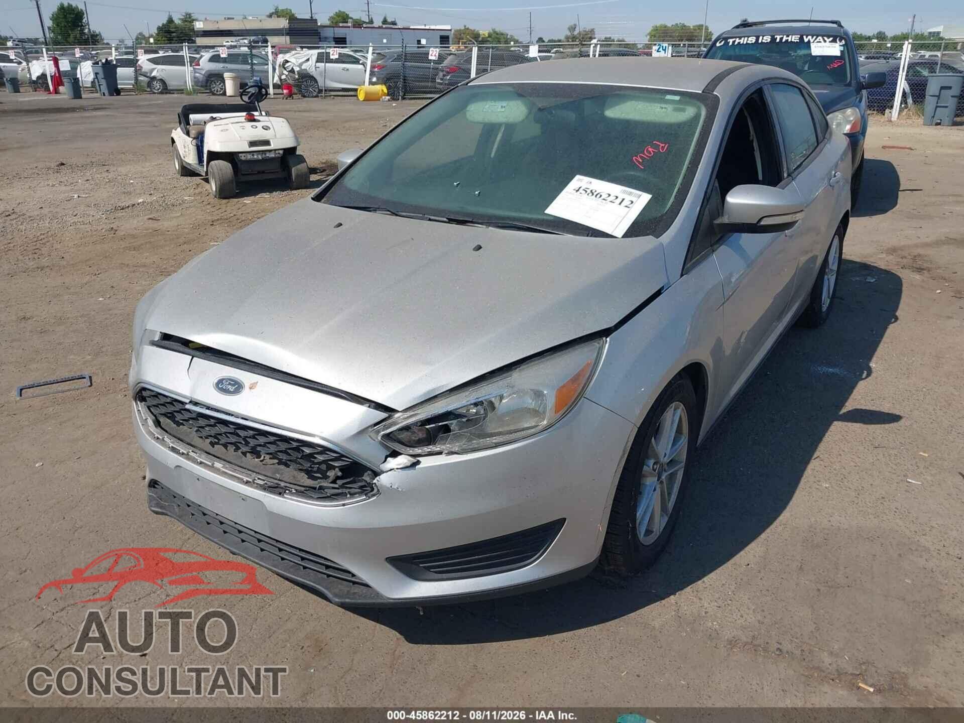 FORD FOCUS 2016 - 1FADP3F23GL352351