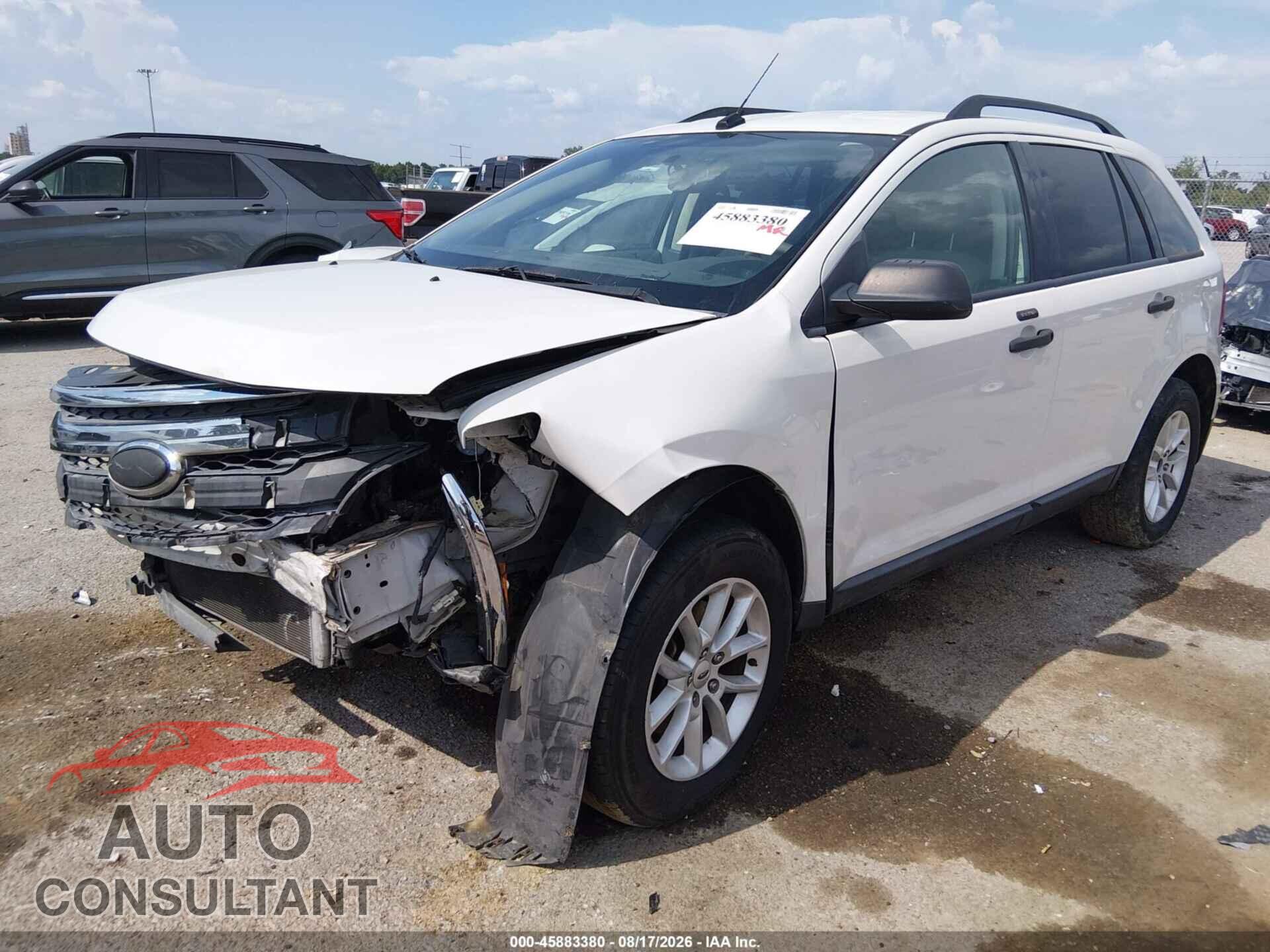 FORD EDGE 2013 - 2FMDK3GC3DBB09355