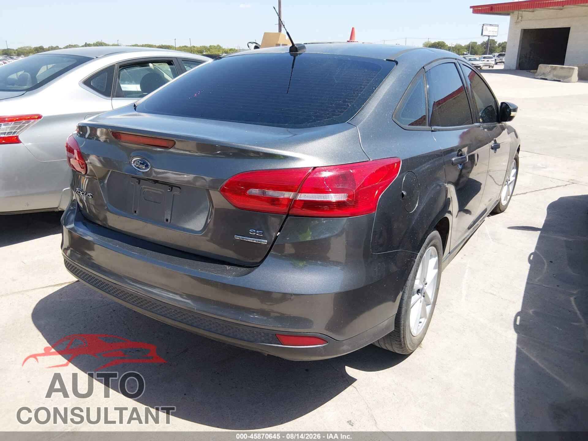 FORD FOCUS 2016 - 1FADP3F23GL363981