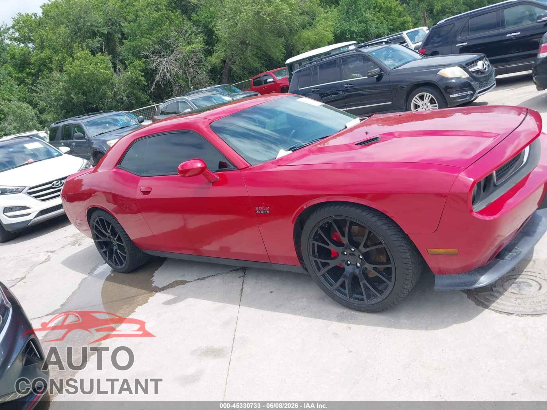 DODGE CHALLENGER 2012 - 2C3CDYCJ7CH206795