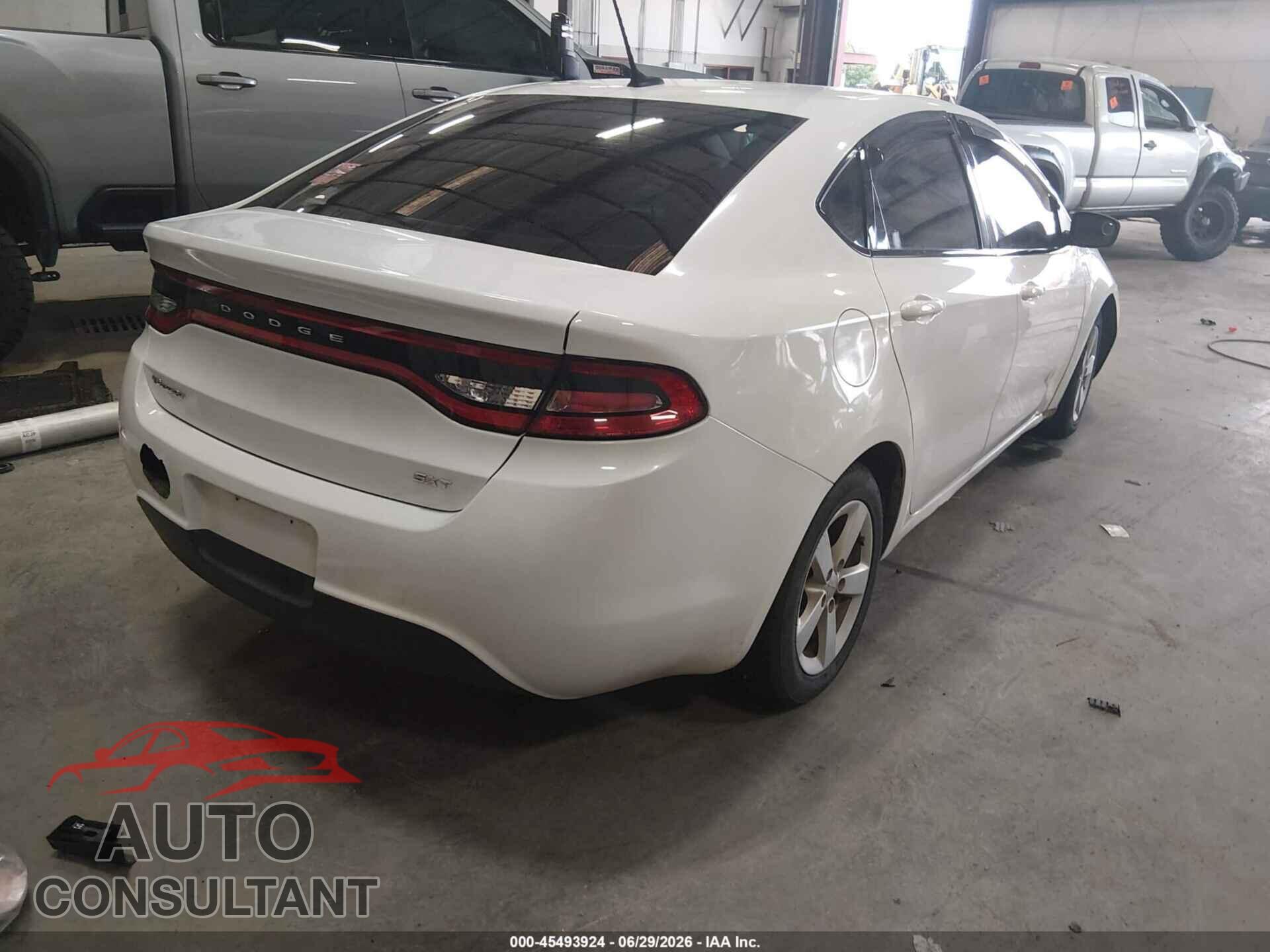 DODGE DART 2015 - 1C3CDFBB3FD227191