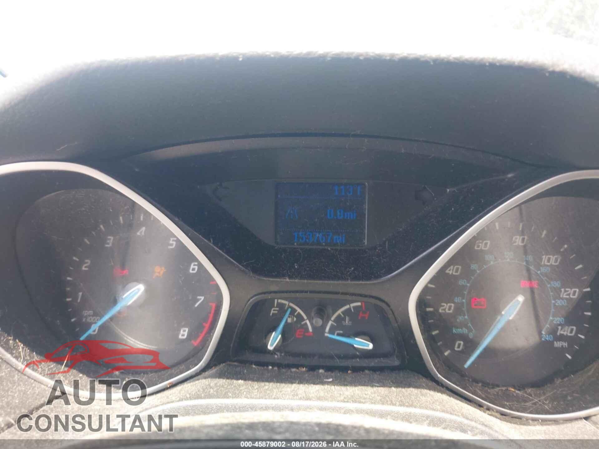 FORD FOCUS 2013 - 1FADP3E24DL378731