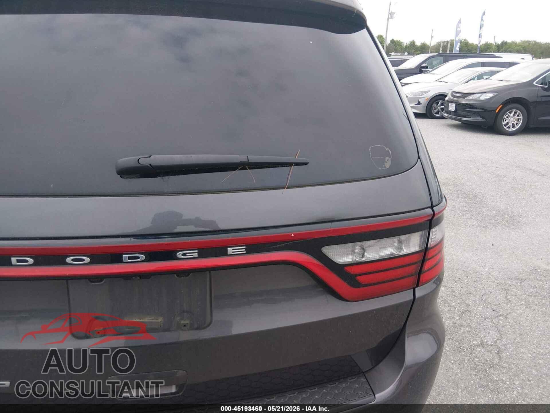 DODGE DURANGO 2017 - 1C4RDJAG6HC883691