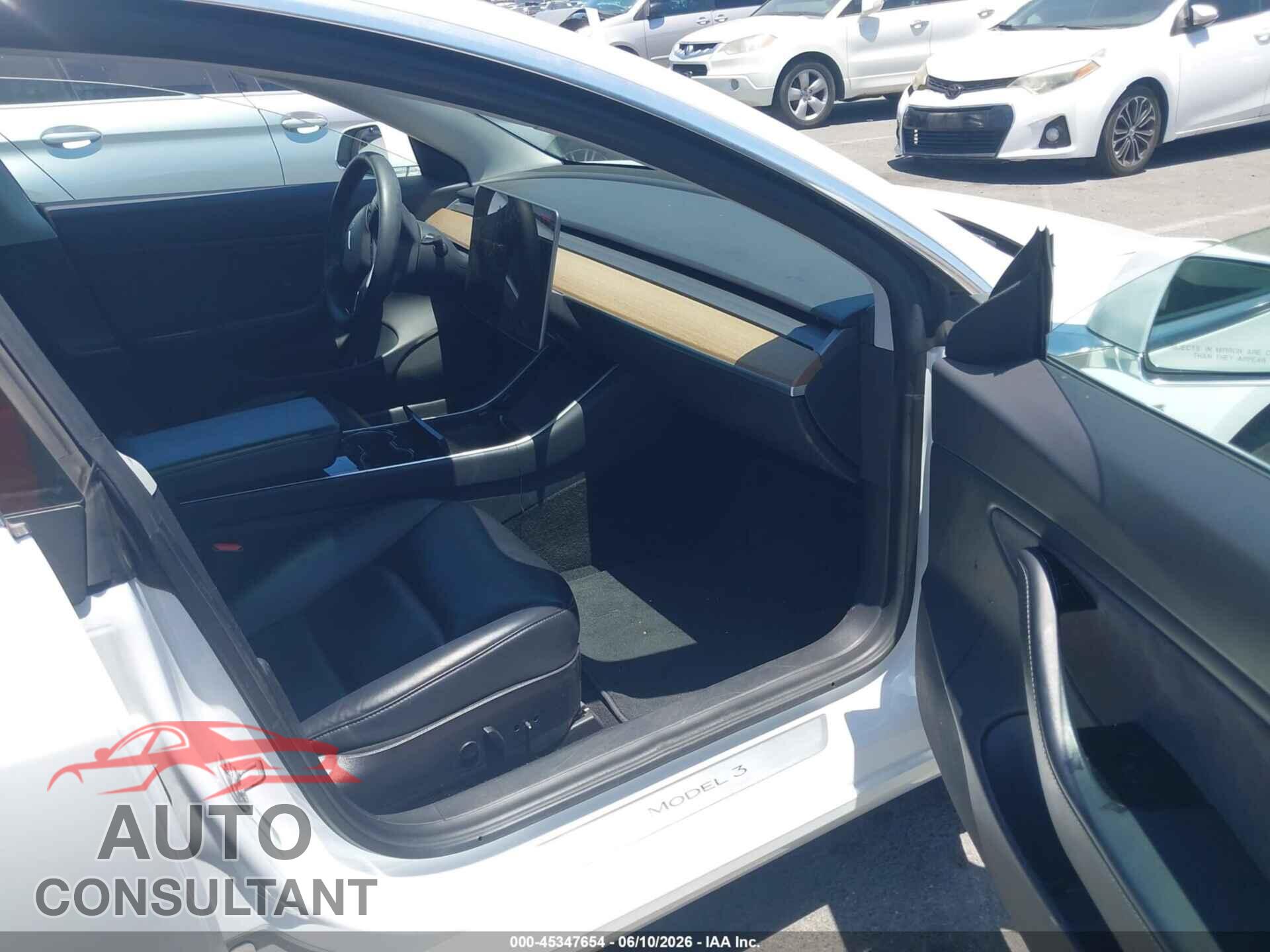 TESLA MODEL 3 2019 - 5YJ3E1EA8KF476555