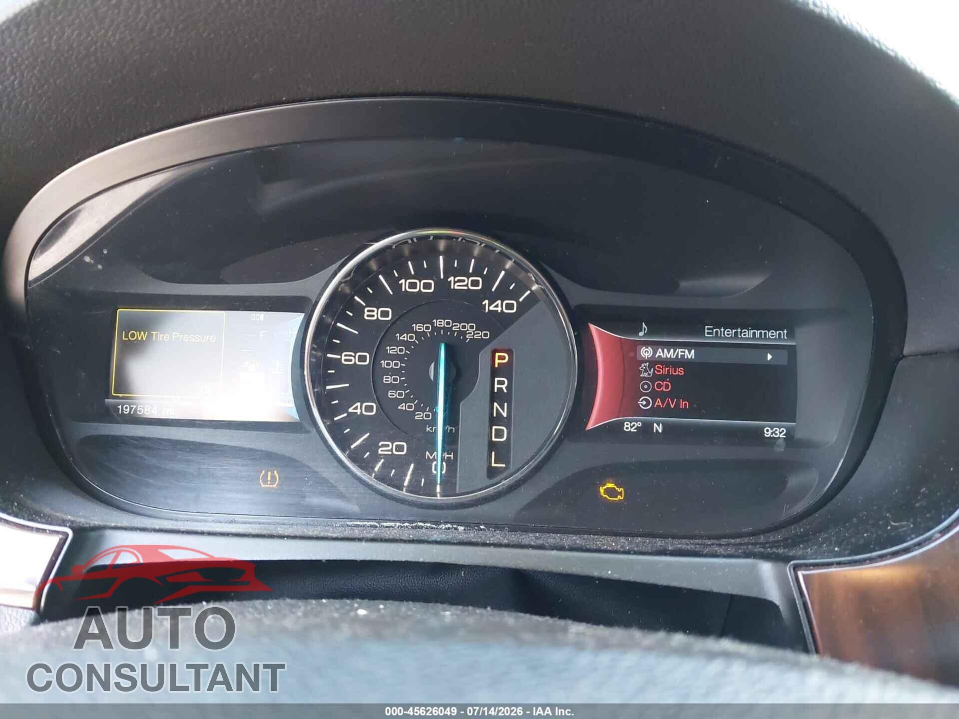 FORD EDGE 2012 - 2FMDK3K93CBA35851