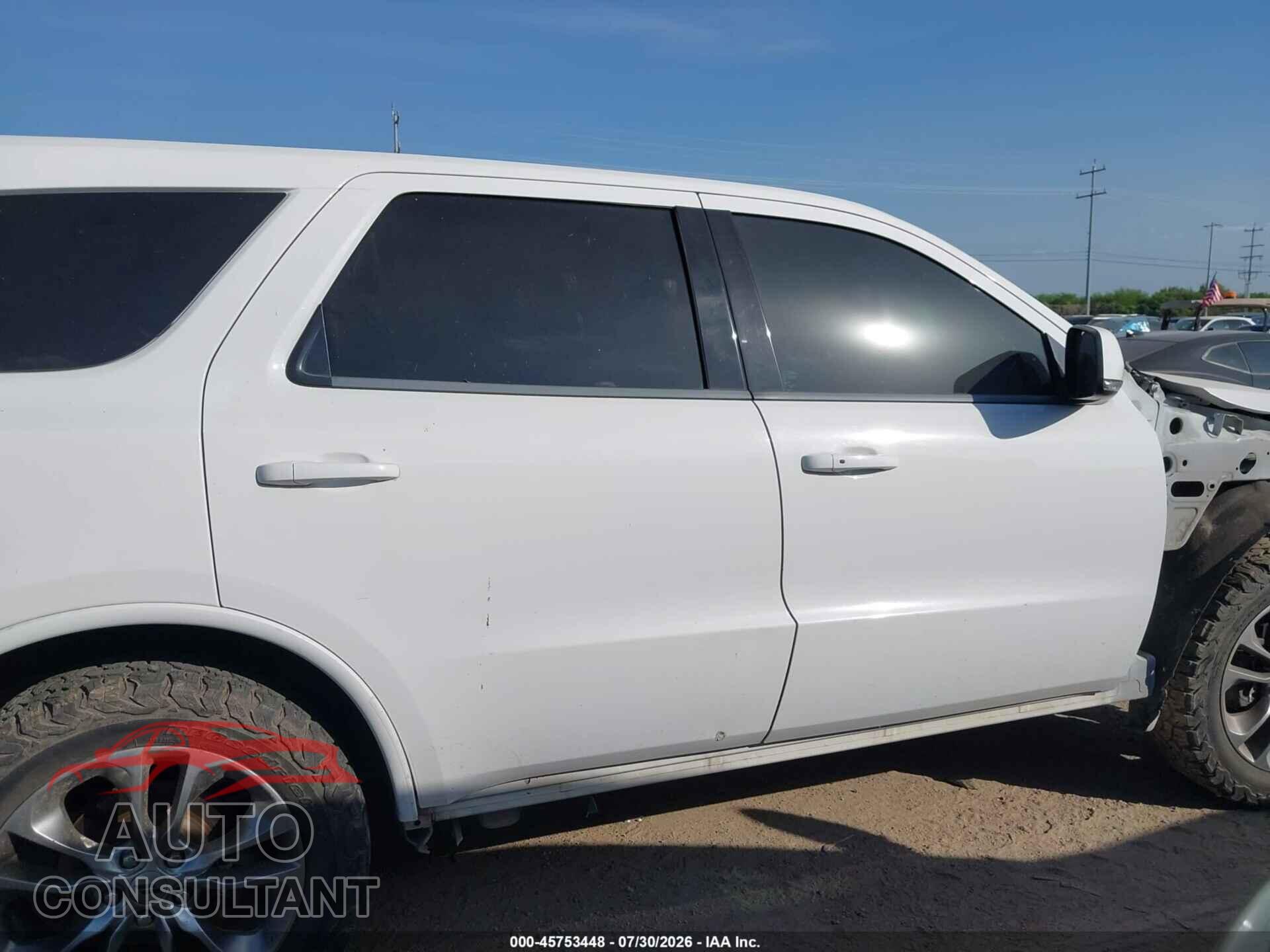 DODGE DURANGO 2020 - 1C4RDJDGXLC286094