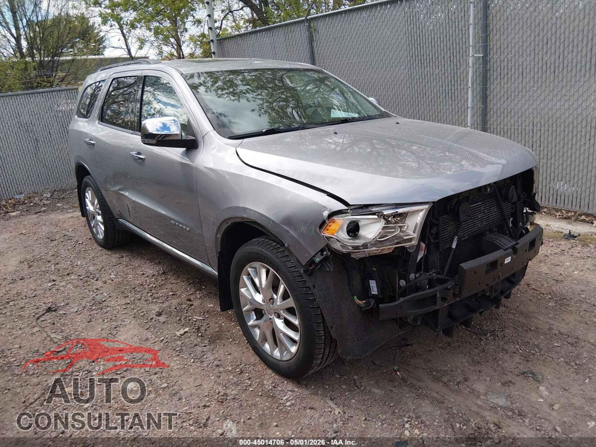 DODGE DURANGO 2015 - 1C4SDJET2FC742137