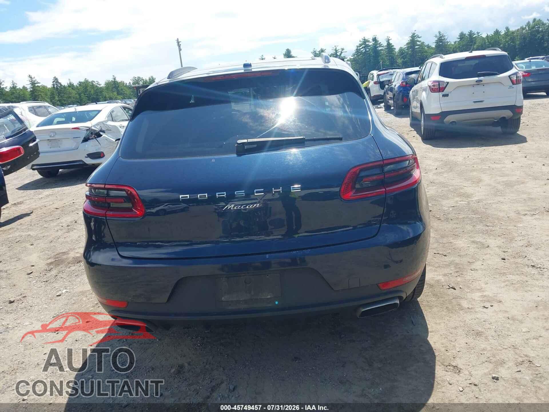 PORSCHE MACAN 2017 - WP1AA2A51HLB06134