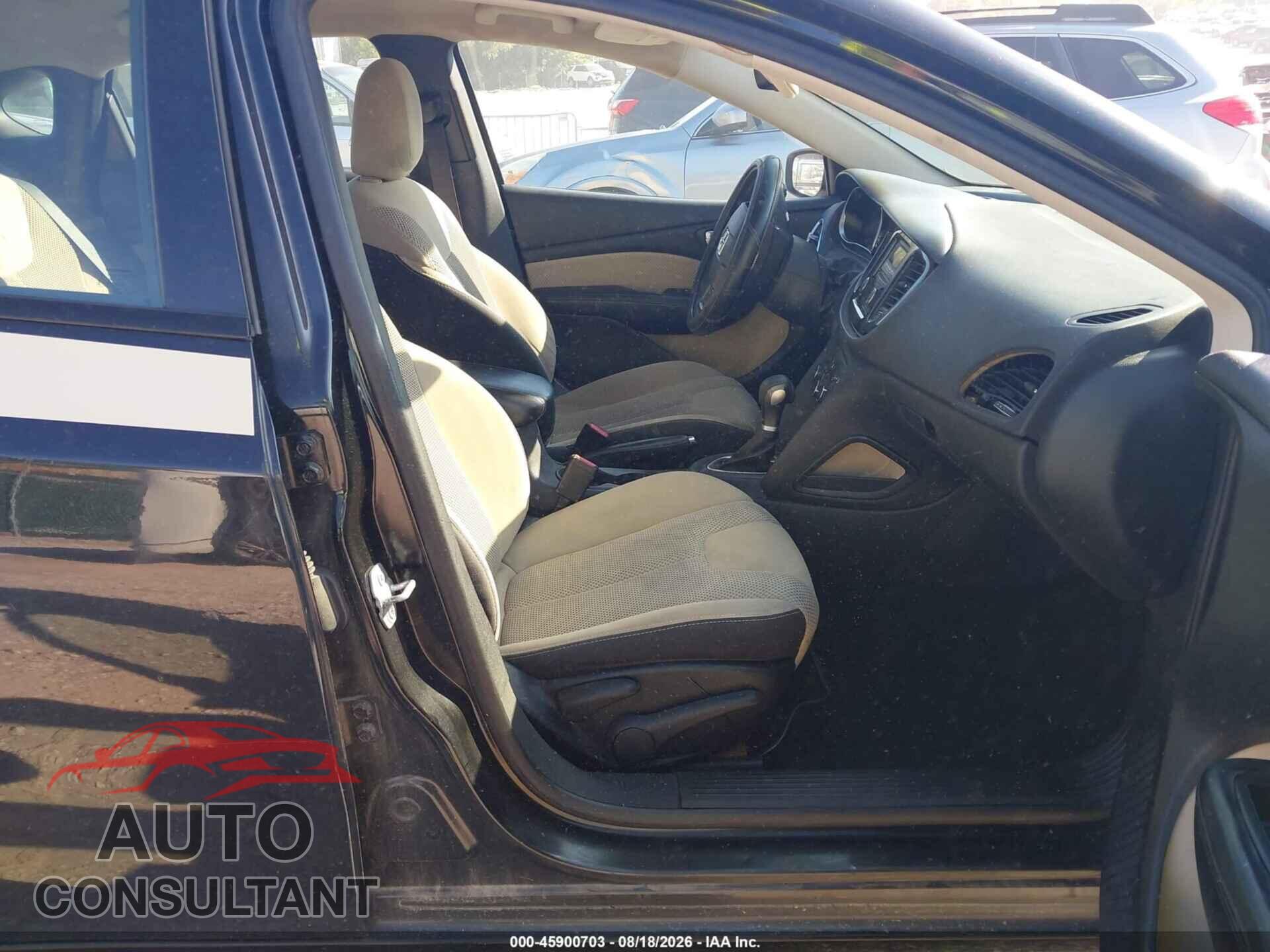 DODGE DART 2015 - 1C3CDFBB0FD159142