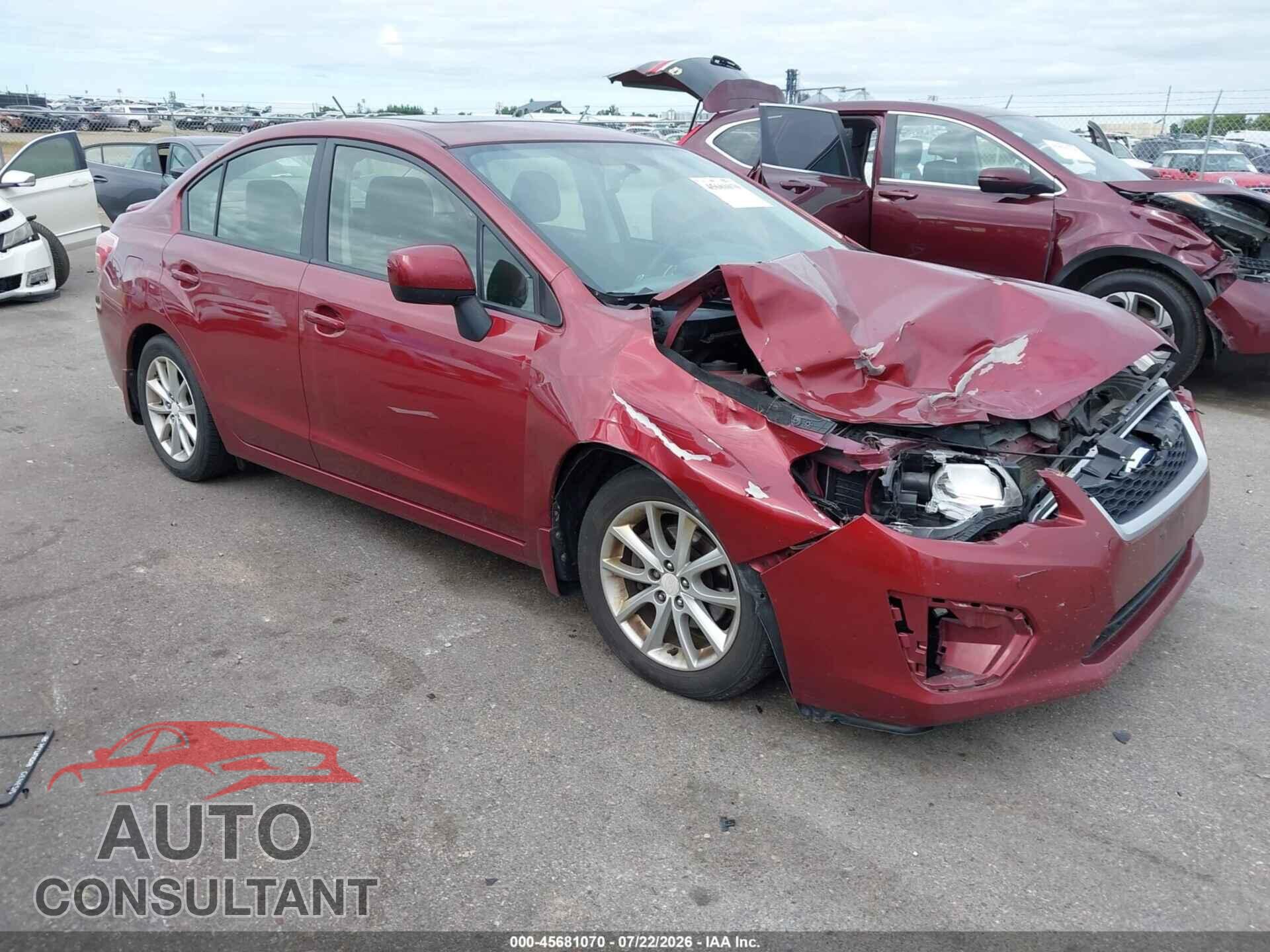 SUBARU IMPREZA 2014 - JF1GJAC67EH013652