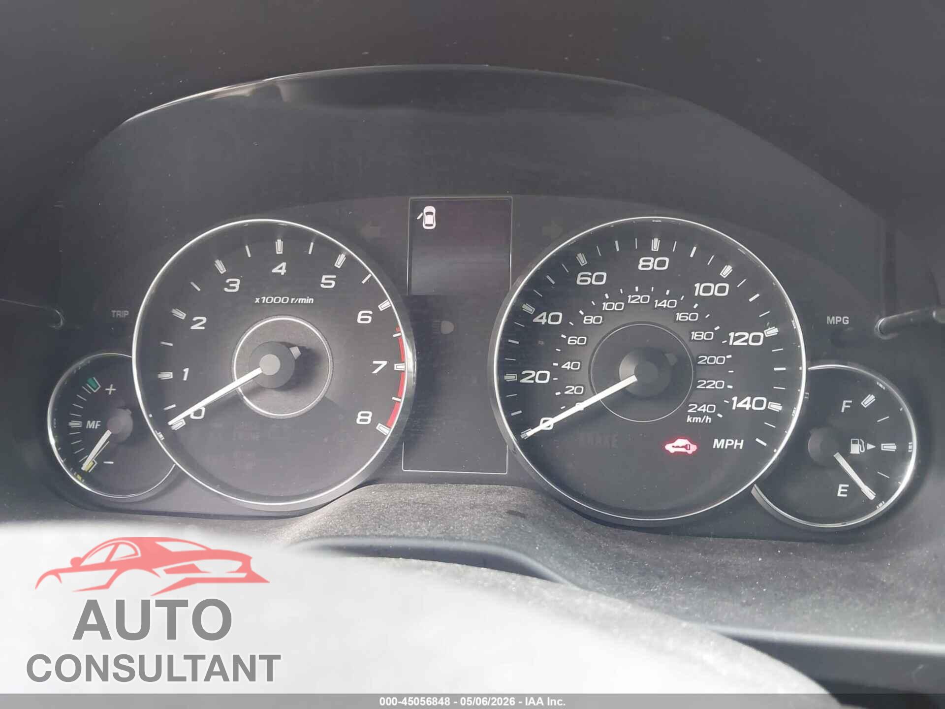 SUBARU LEGACY 2012 - 4S3BMBA62C3006560