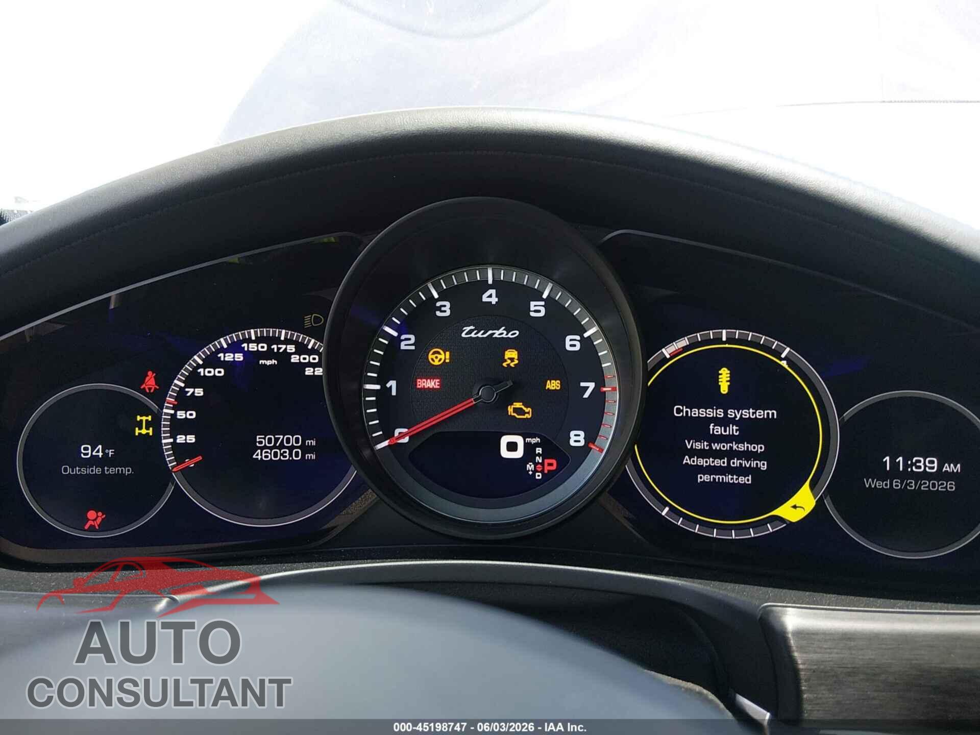PORSCHE PANAMERA 2020 - WP0AF2A77LL150278