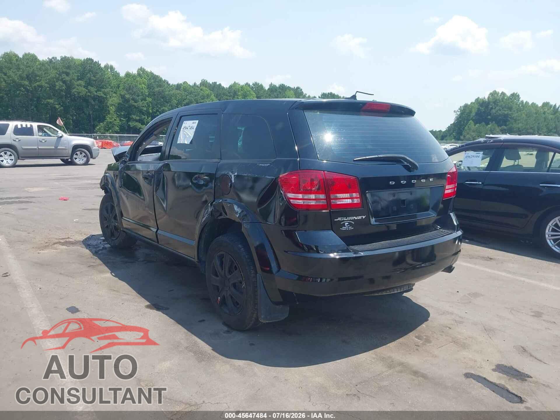 DODGE JOURNEY 2015 - 3C4PDCAB7FT708648