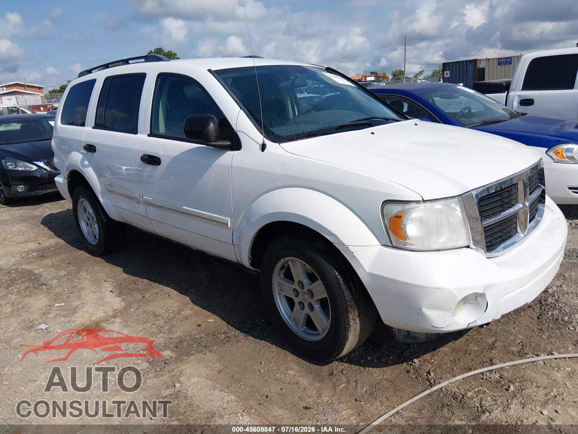 DODGE DURANGO 2009 - 1D8HB48PX9F701145