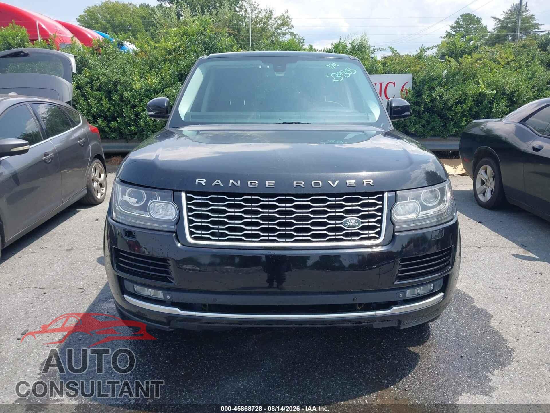 LAND ROVER RANGE ROVER 2015 - SALGS3TF8FA239303