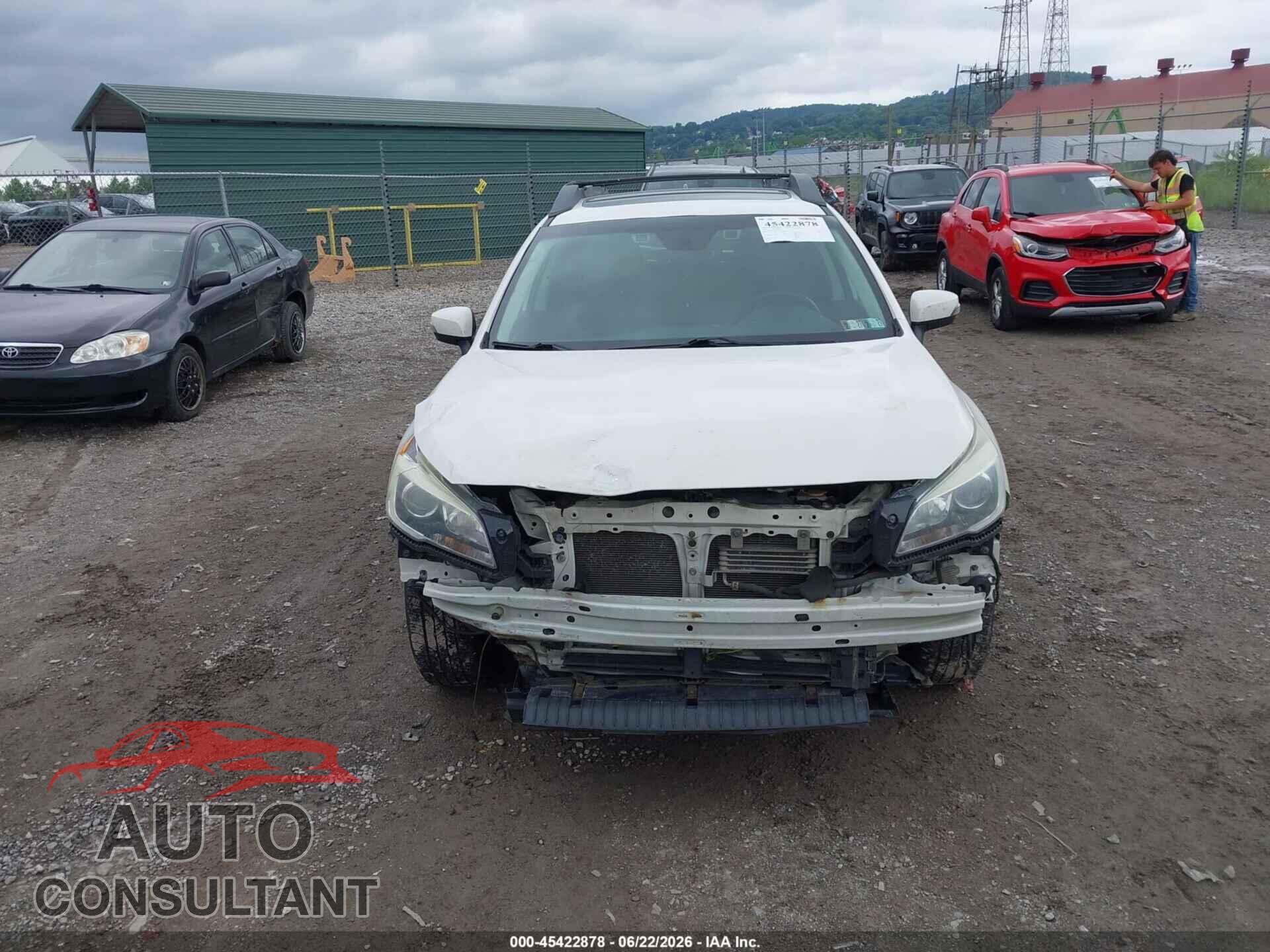 SUBARU OUTBACK 2017 - 4S4BSANC2H3217101