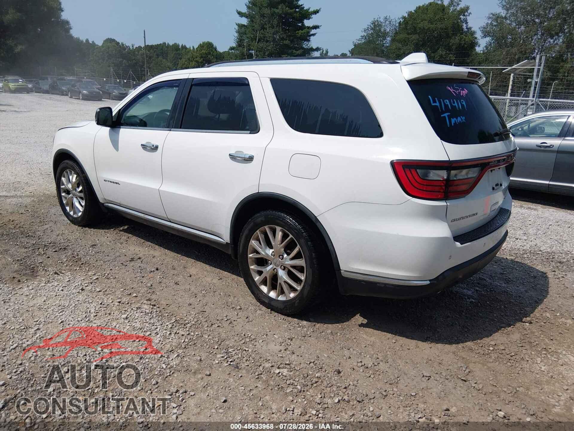 DODGE DURANGO 2014 - 1C4SDHET9EC419419