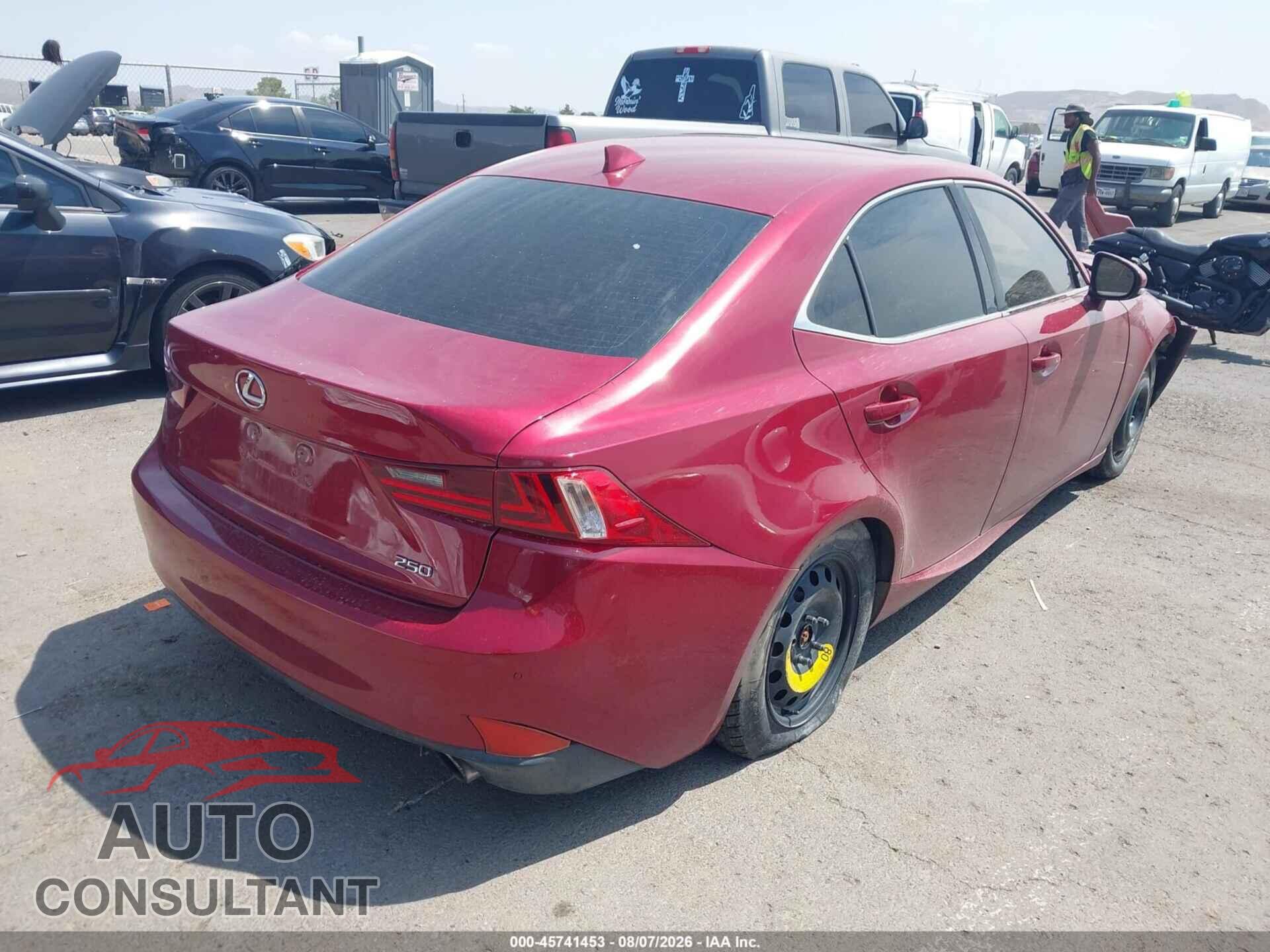 LEXUS IS 250 2014 - JTHBF1D22E5016668