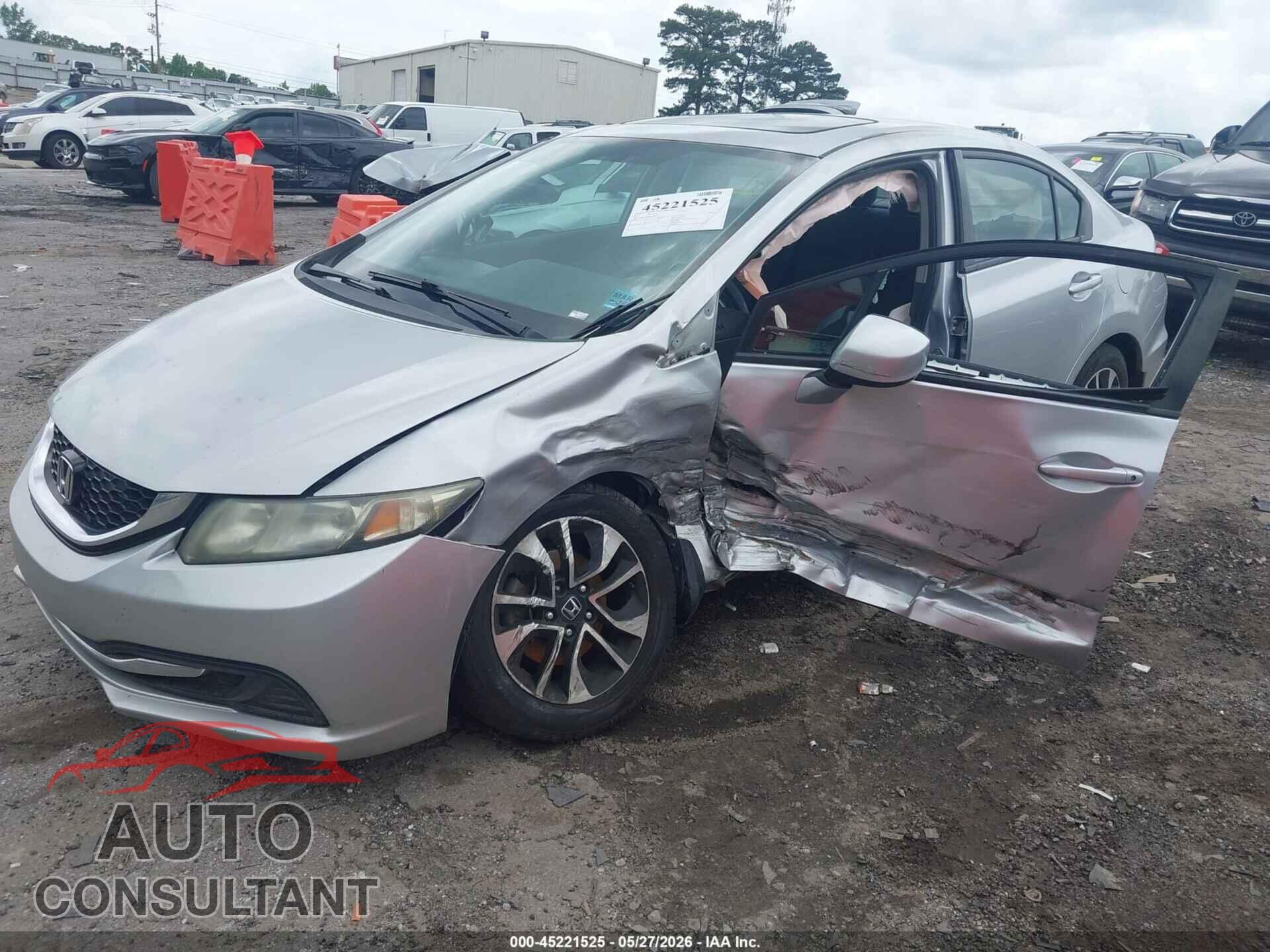 HONDA CIVIC 2013 - 19XFB2F86DE088191