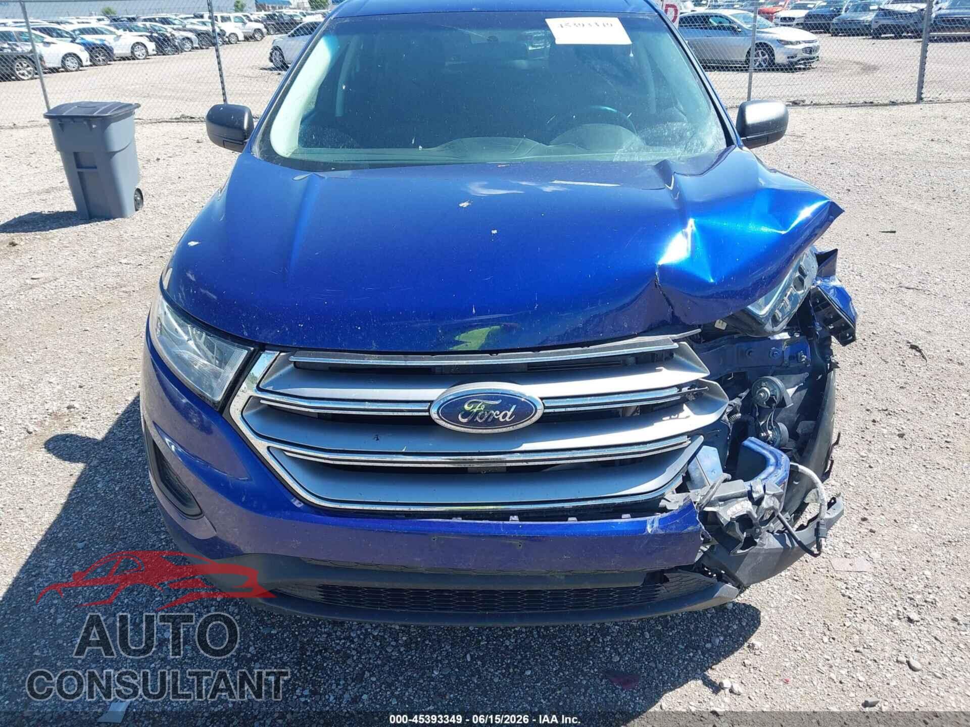 FORD EDGE 2015 - 2FMTK3G94FBC32018