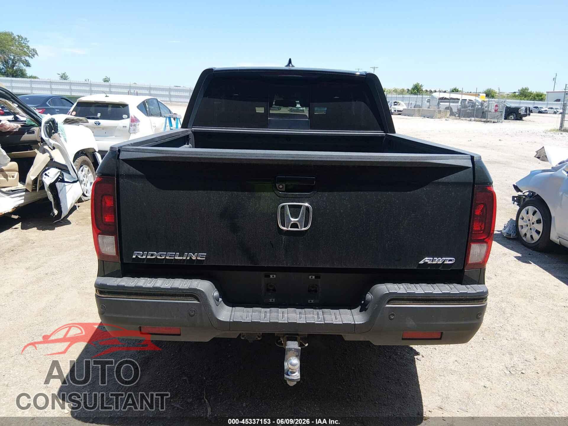 HONDA RIDGELINE 2017 - 5FPYK3F87HB011996