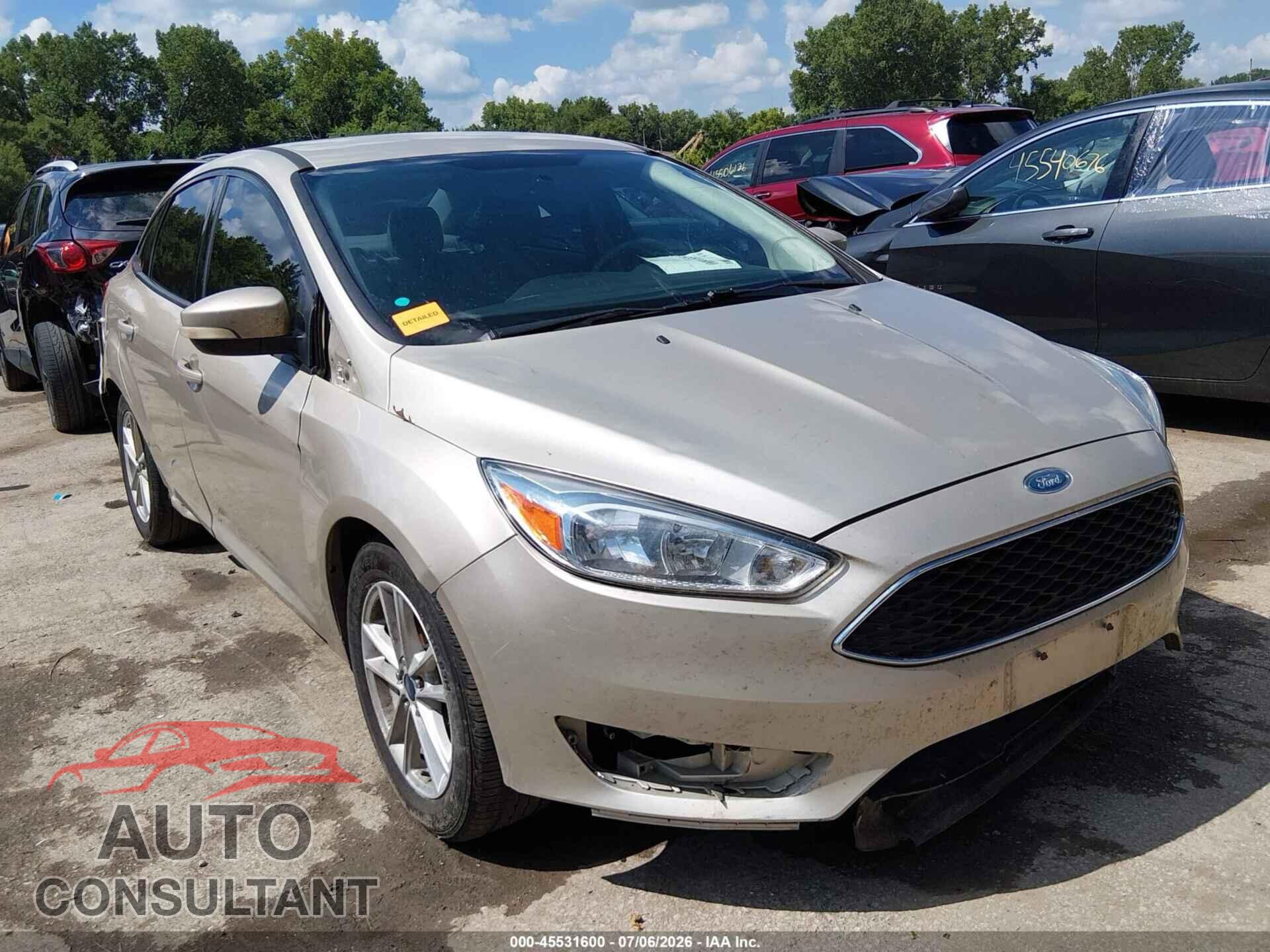 FORD FOCUS 2017 - 1FADP3F27HL324814