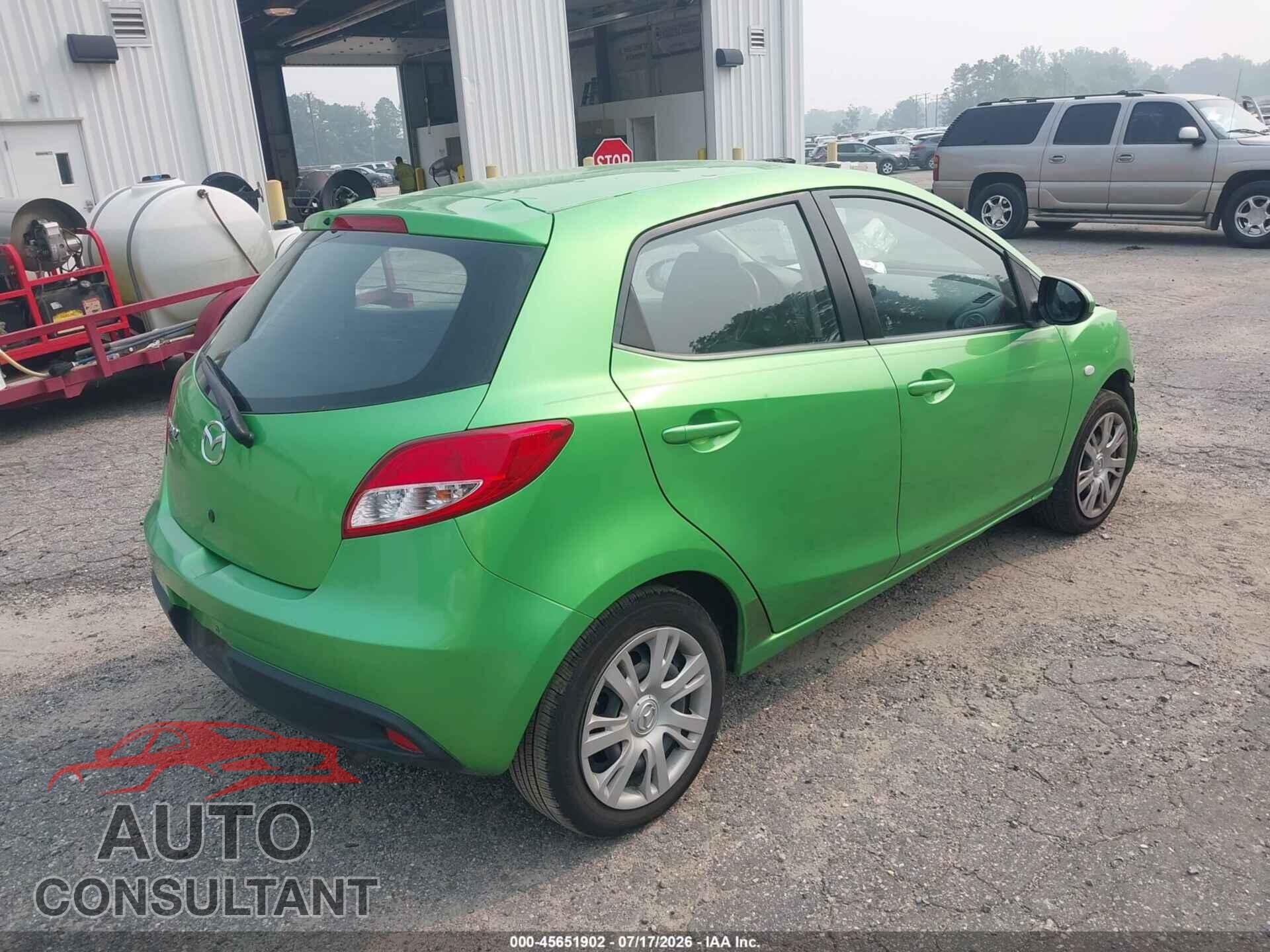 MAZDA MAZDA2 2013 - JM1DE1KY8D0152934