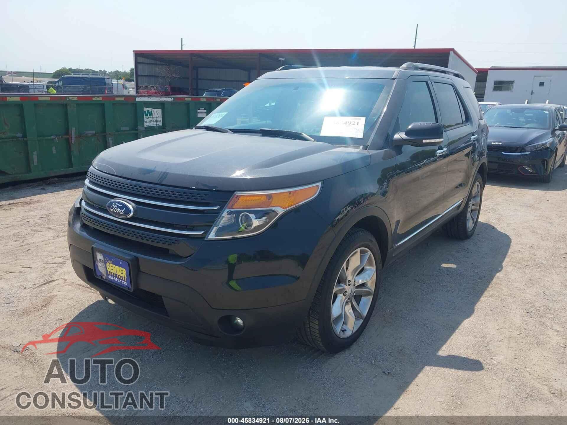 FORD EXPLORER 2013 - 1FM5K8F8XDGC60975