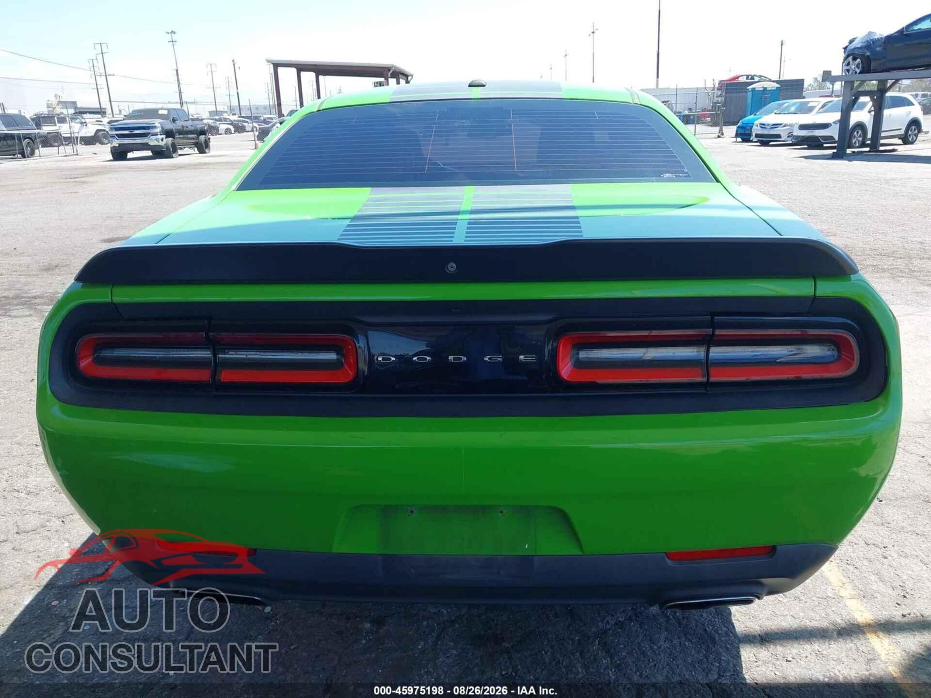 DODGE CHALLENGER 2017 - 2C3CDZAG6HH592646