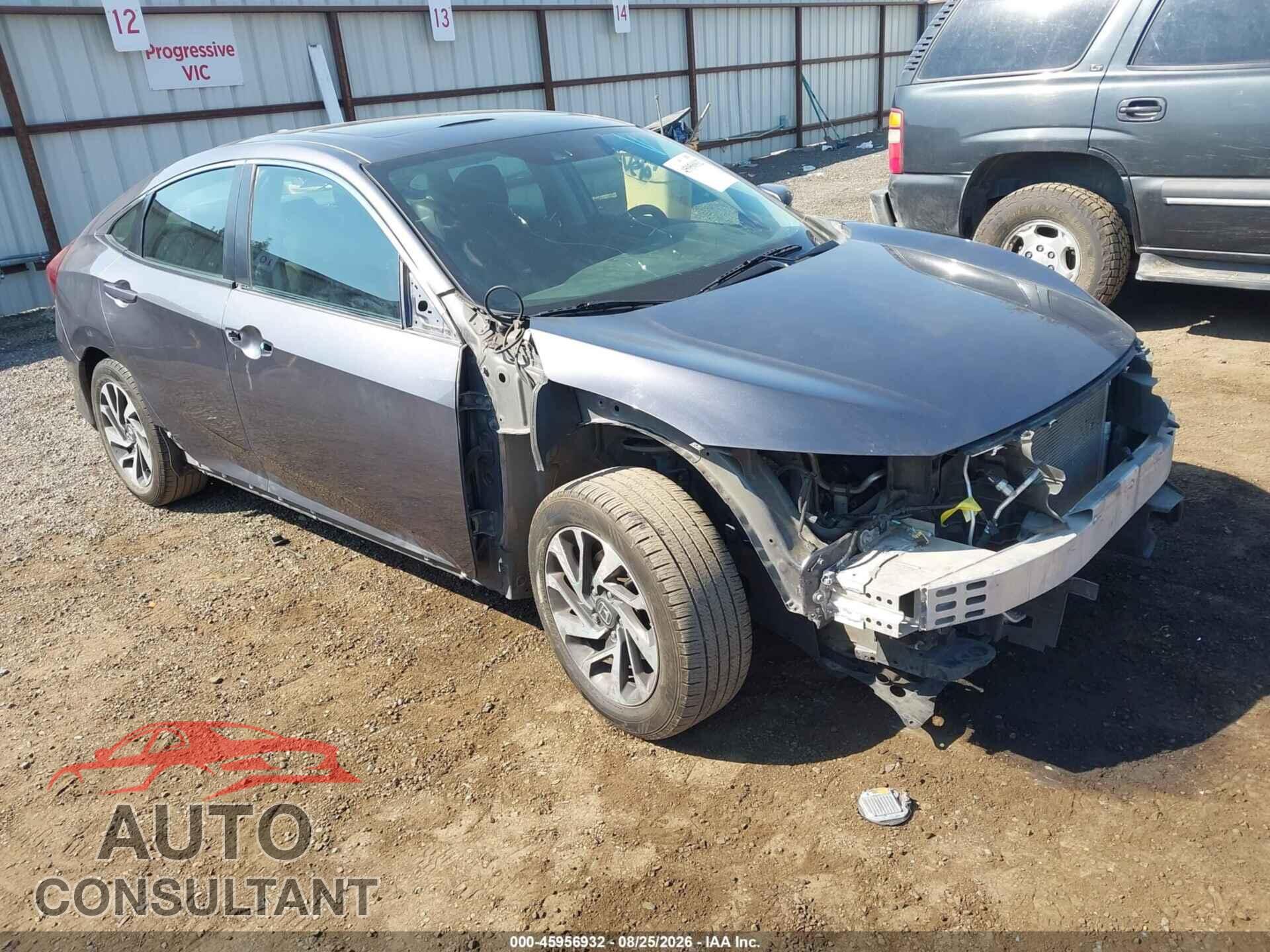 HONDA CIVIC 2017 - 19XFC2F86HE017415