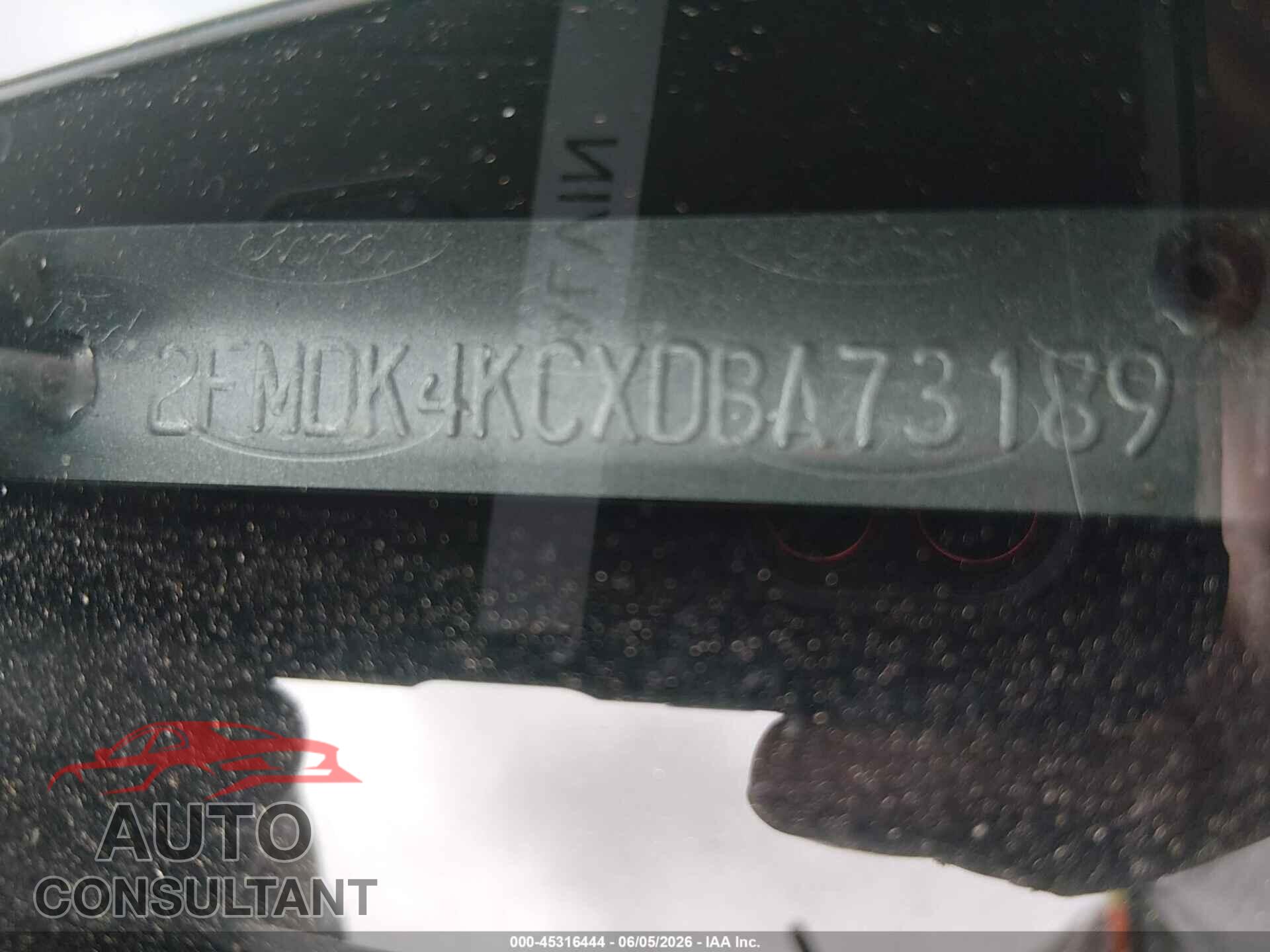 FORD EDGE 2013 - 2FMDK4KCXDBA73189