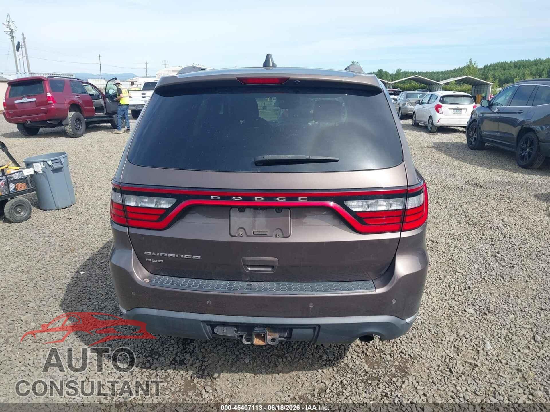 DODGE DURANGO 2017 - 1C4RDJAGXHC725760