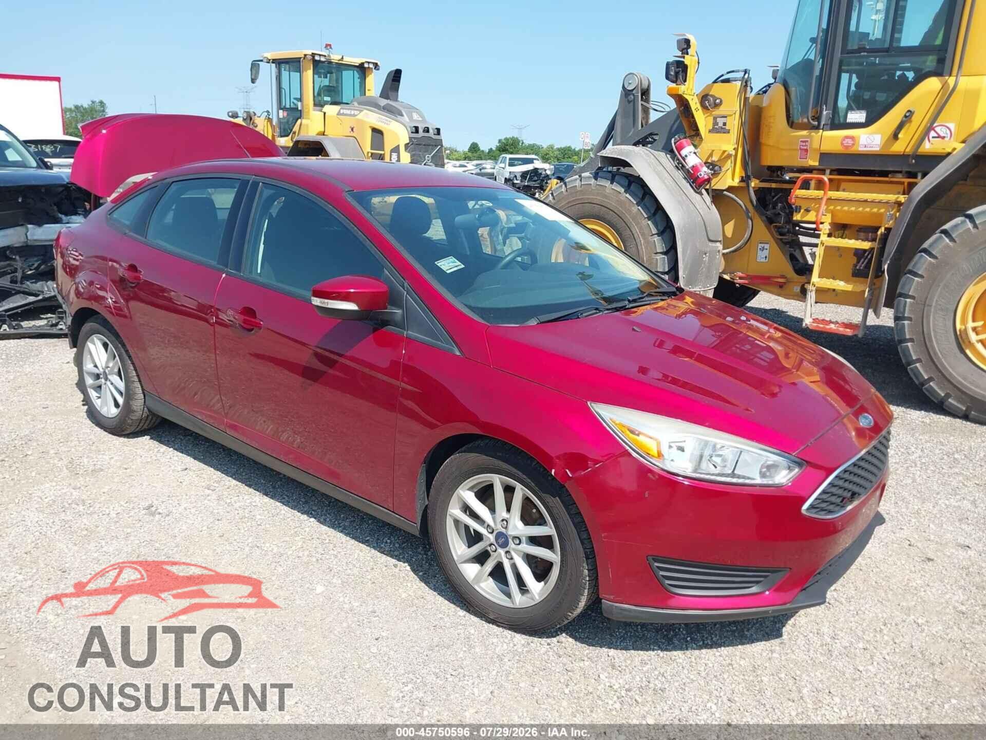 FORD FOCUS 2017 - 1FADP3F26HL346609