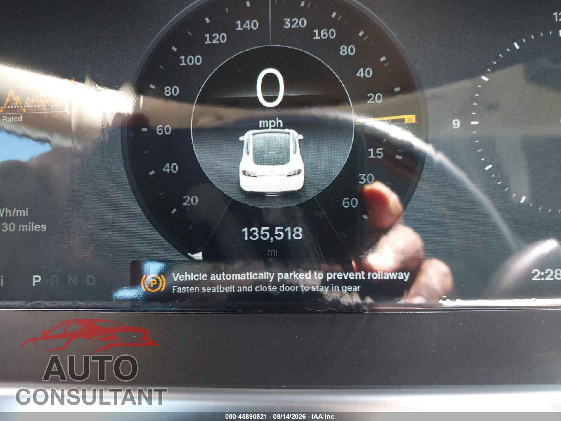 TESLA MODEL S 2012 - 5YJSA1DP2CFP02751