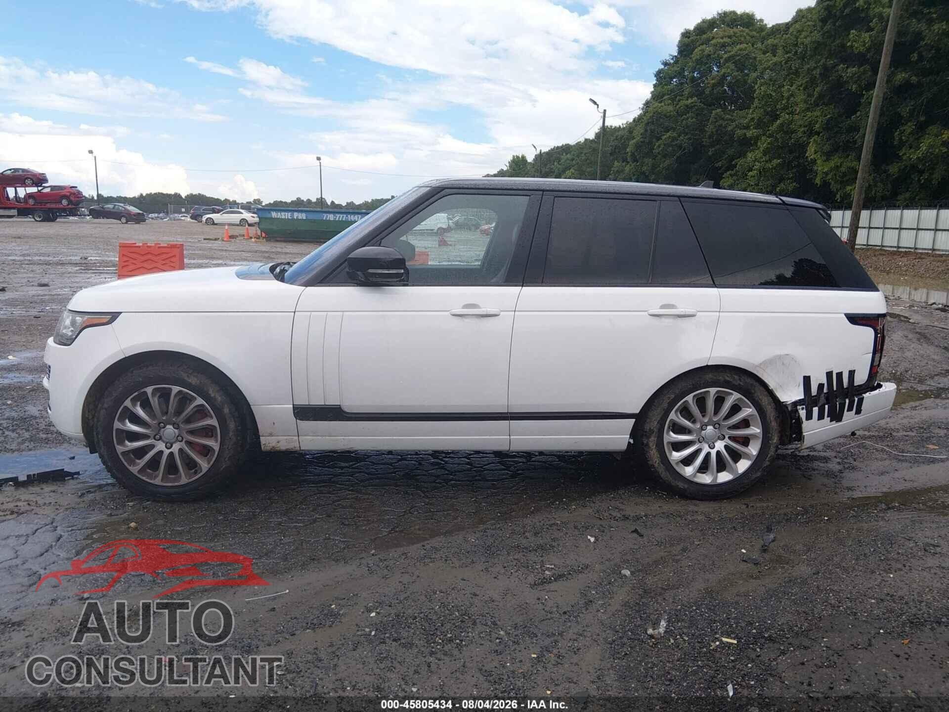 LAND ROVER RANGE ROVER 2016 - SALGS2PF8GA306911
