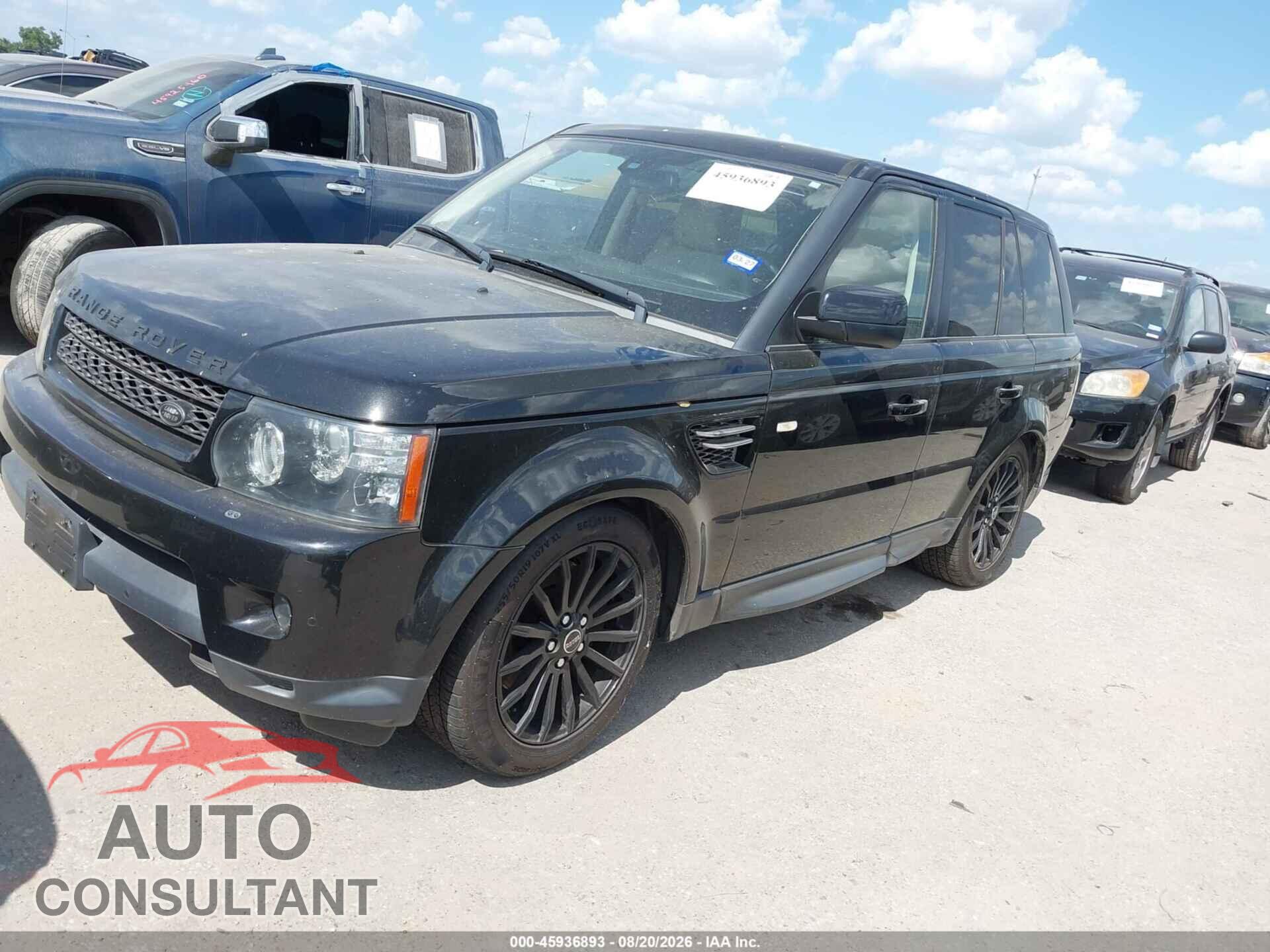 LAND ROVER RANGE ROVER SPORT 2012 - SALSF2D45CA742191