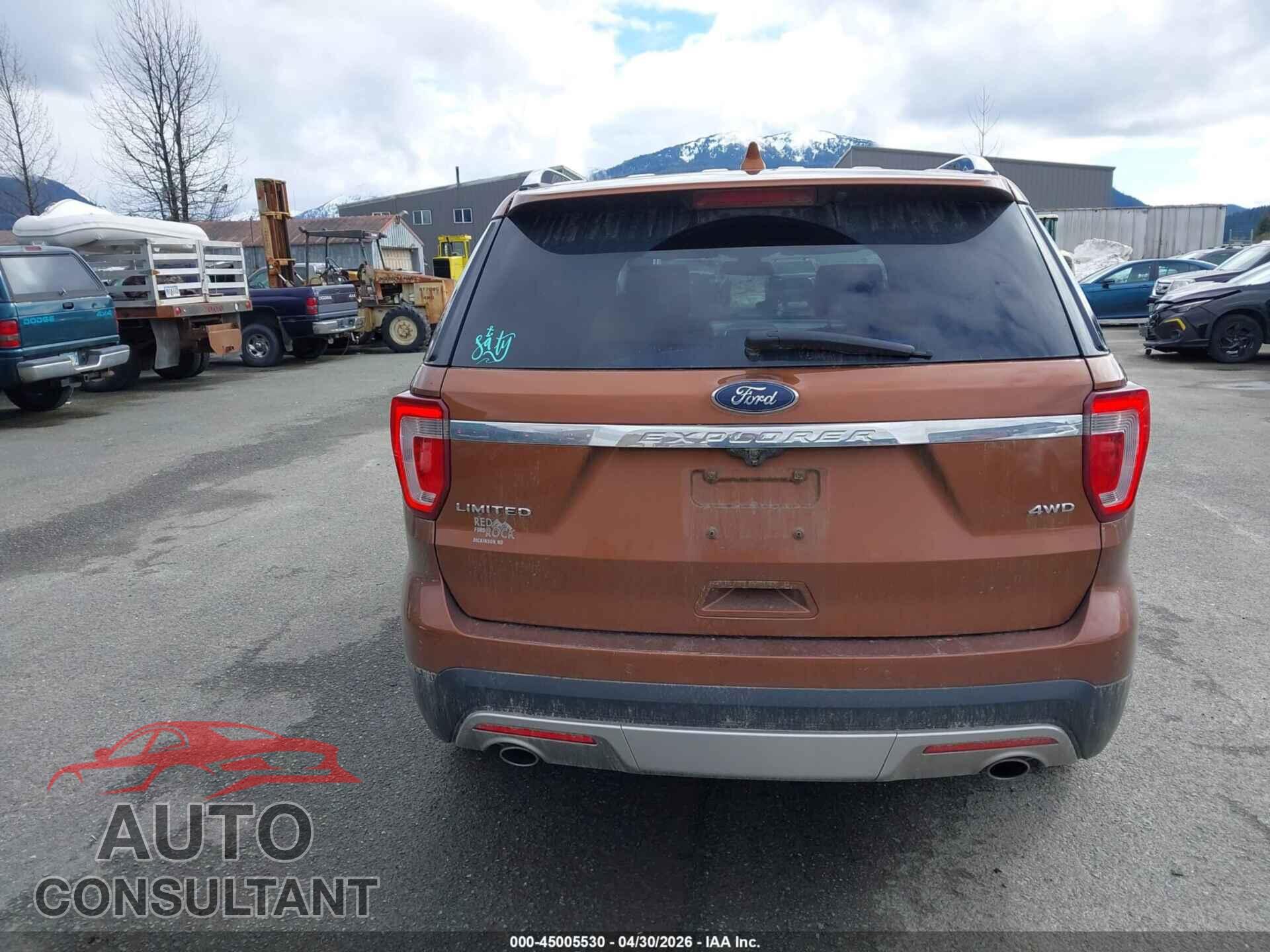 FORD EXPLORER 2017 - 1FM5K8F84HGD41668
