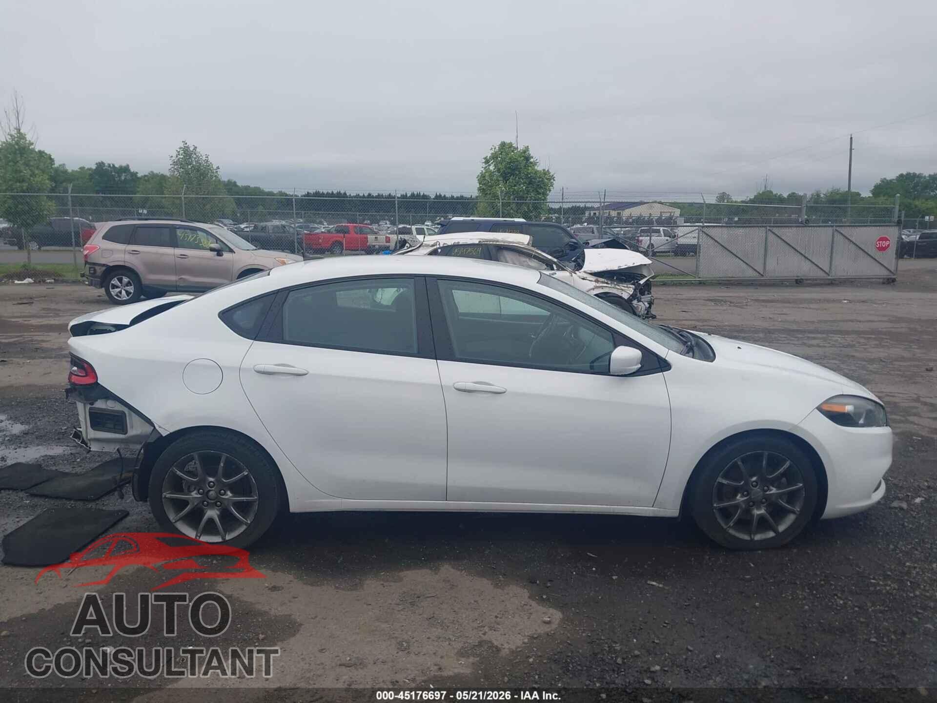 DODGE DART 2014 - 1C3CDFBB8ED687381