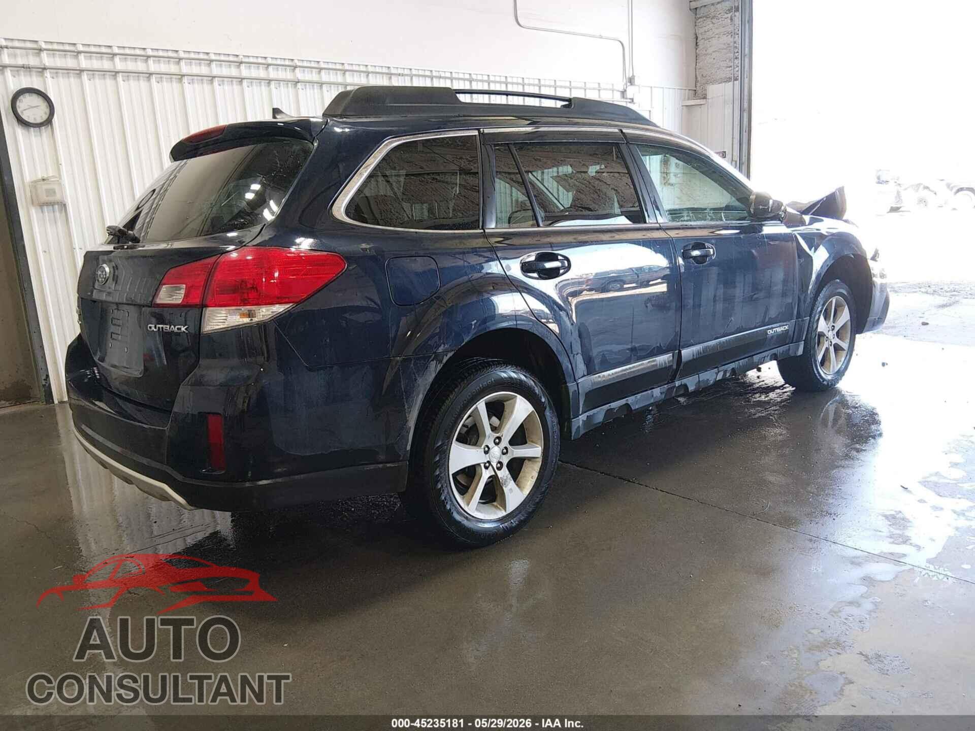 SUBARU OUTBACK 2013 - 4S4BRCPC7D3200731
