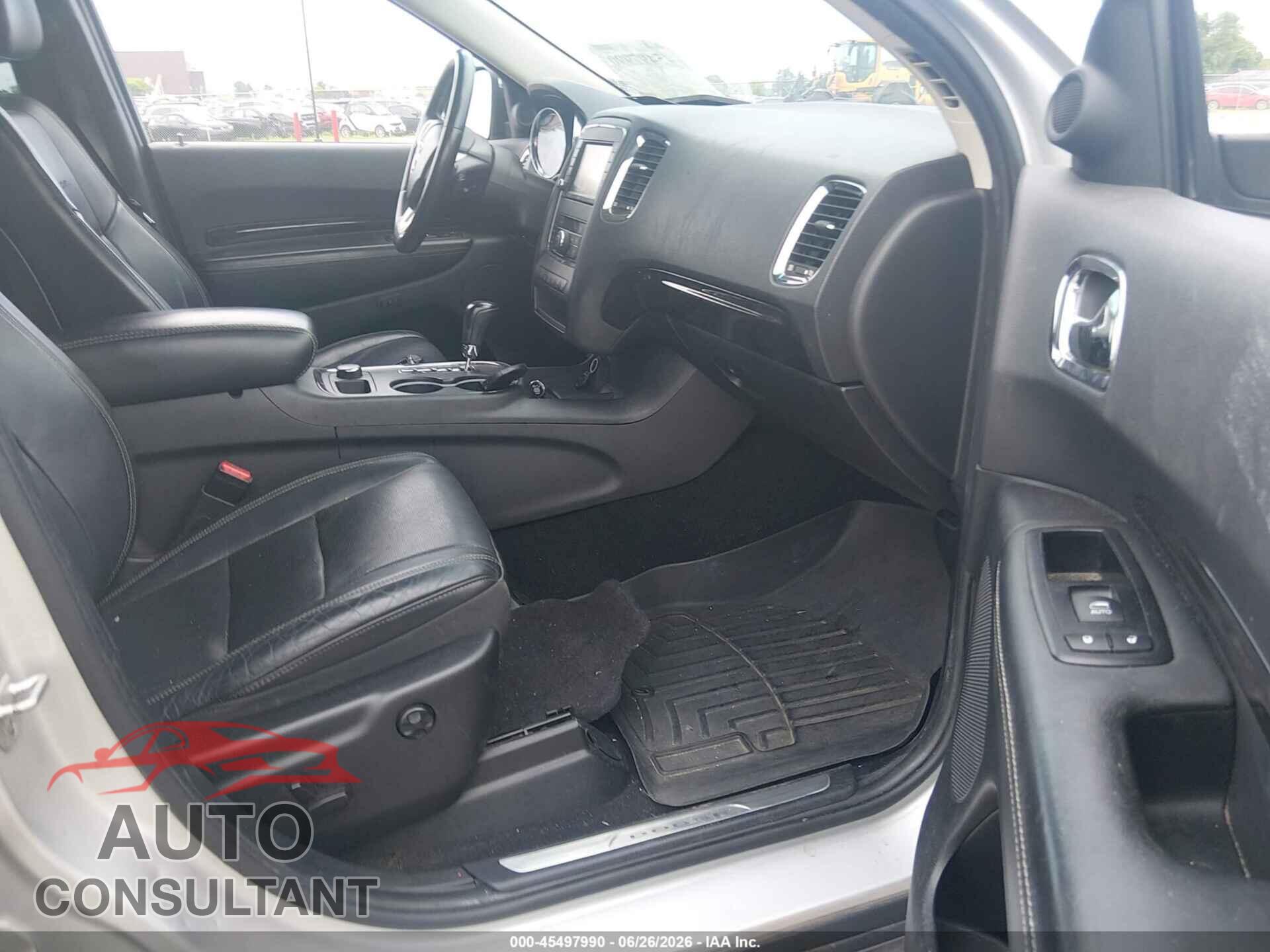 DODGE DURANGO 2012 - 1C4SDJET8CC192566