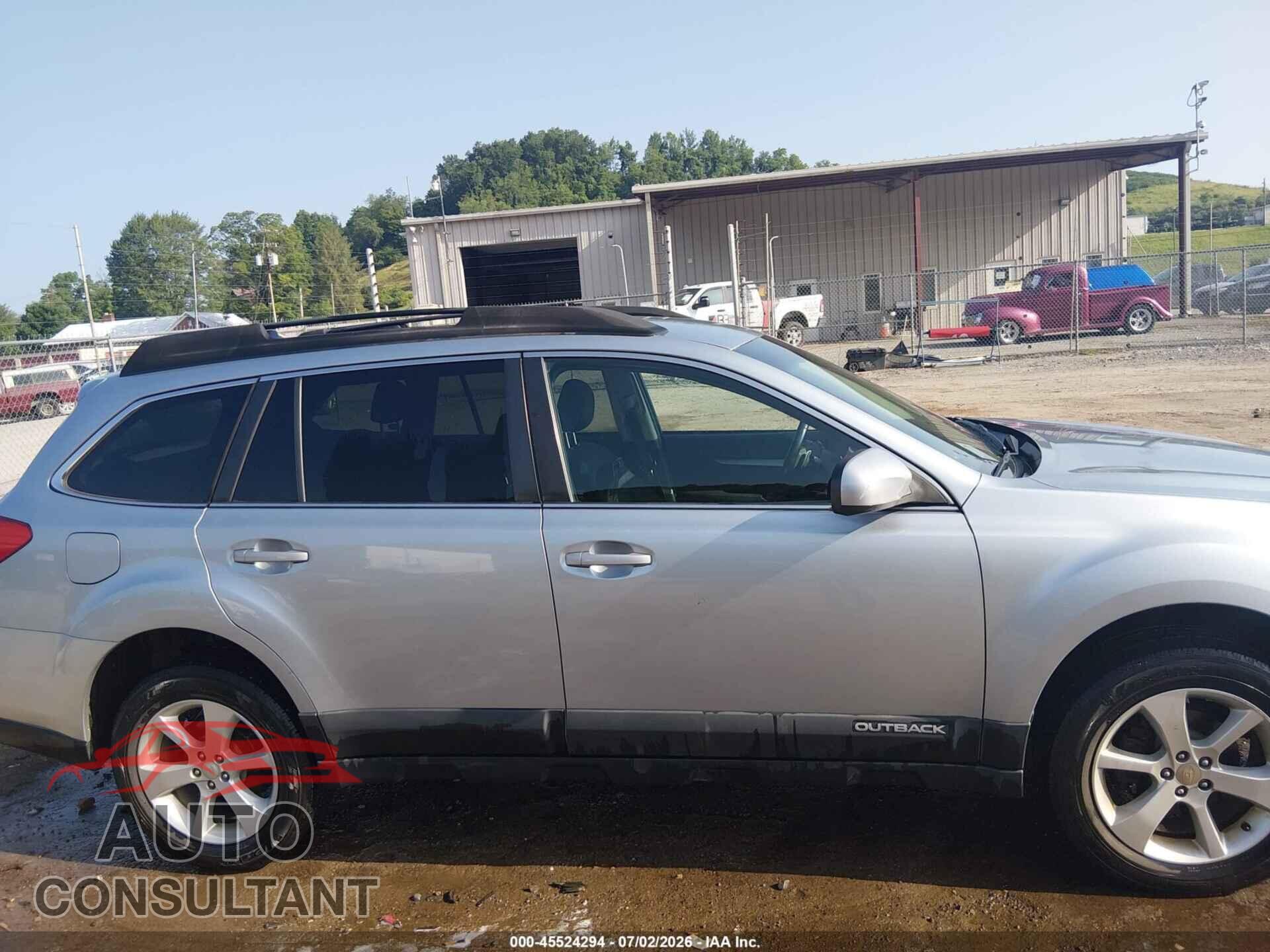 SUBARU OUTBACK 2014 - 4S4BRBCC1E3200614