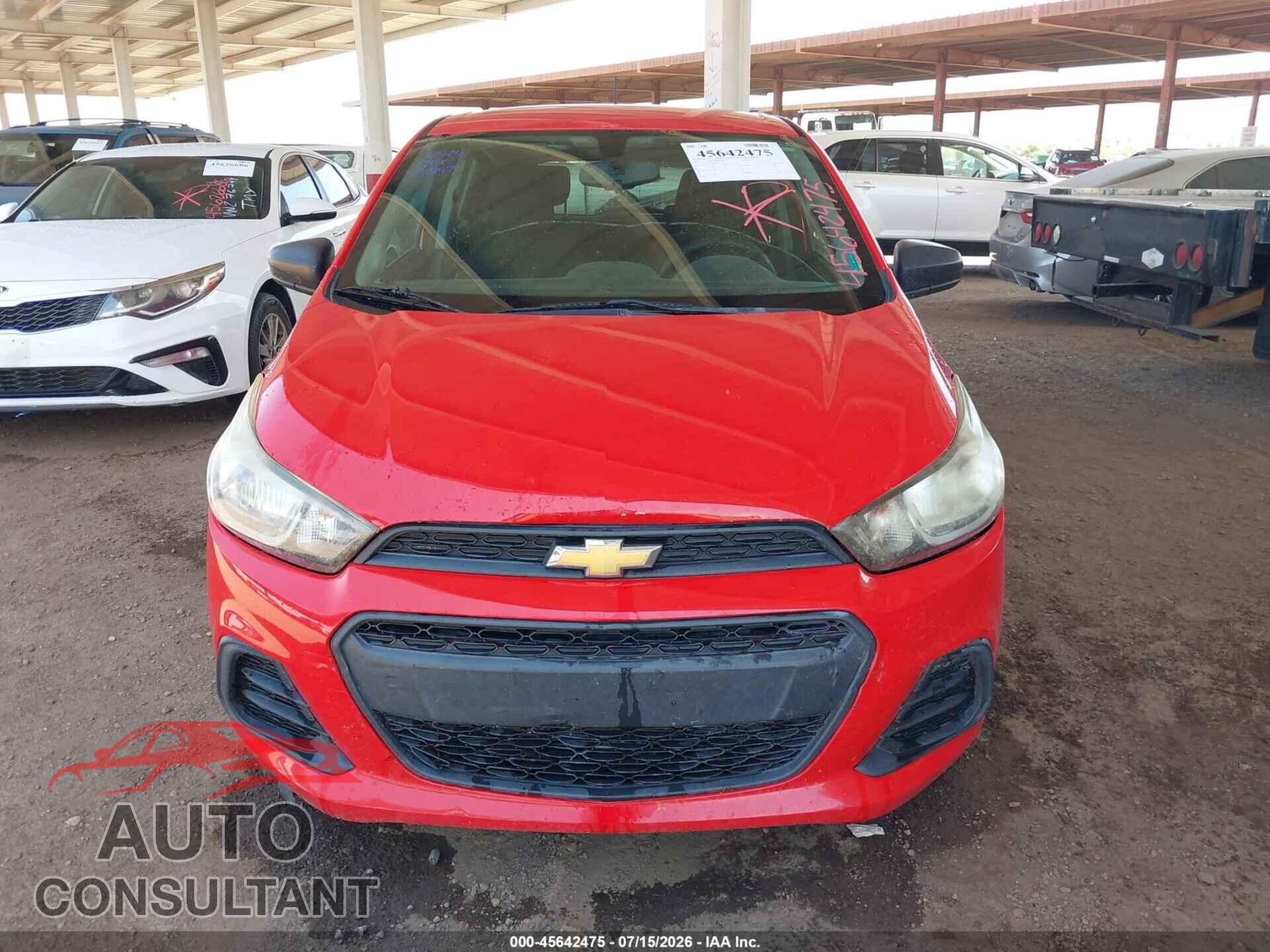 CHEVROLET SPARK 2017 - KL8CB6SA4HC741447